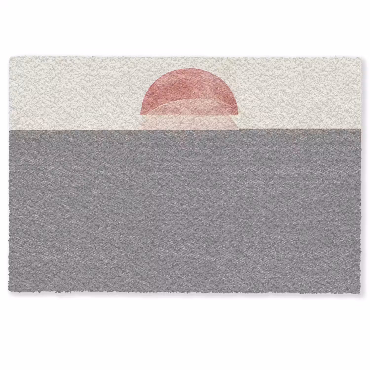 Minimalistisch - Cirkels - Roze Deurmat klein -zkaufland3d