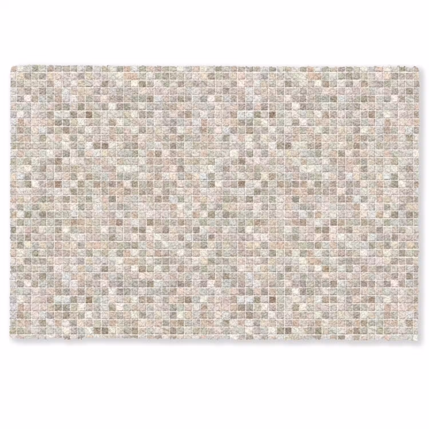 Mozaïek - Patroon- Taupe Deurmat klein 898 -zkaufland3d