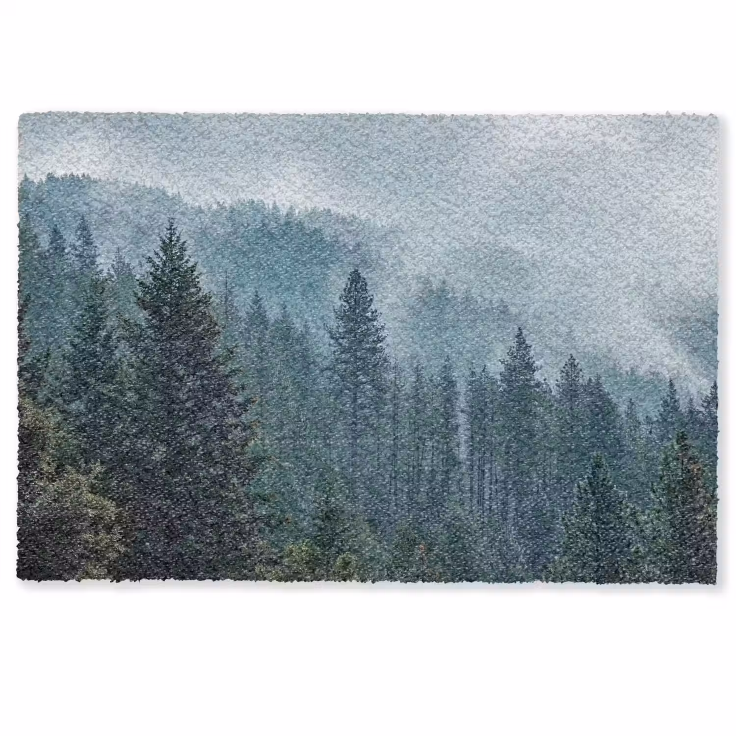 Naaldwoud - Bergen - Mist Deurmat klein -zkaufland3d