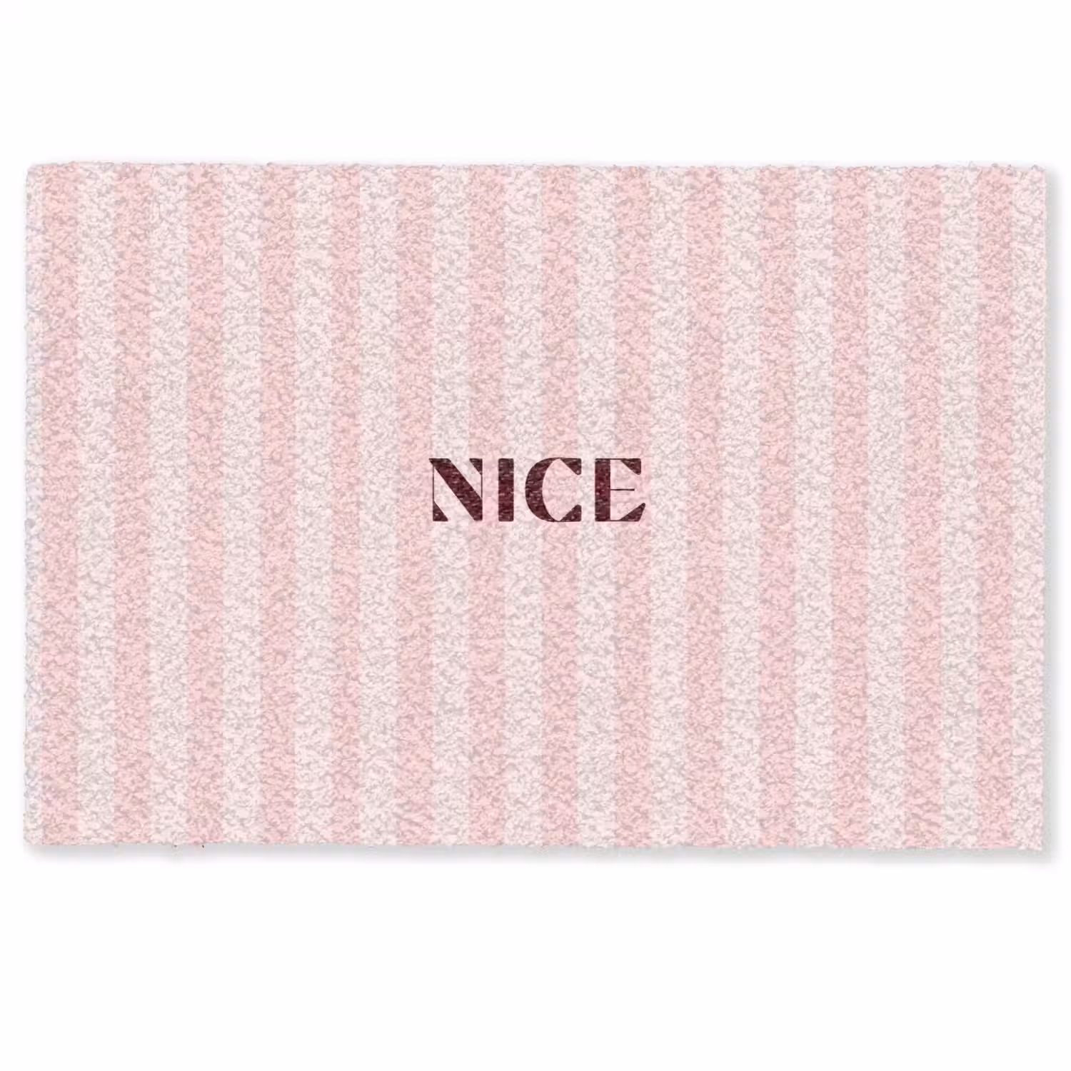 Nice - Strepen - Roze Deurmat klein -zkaufland3d