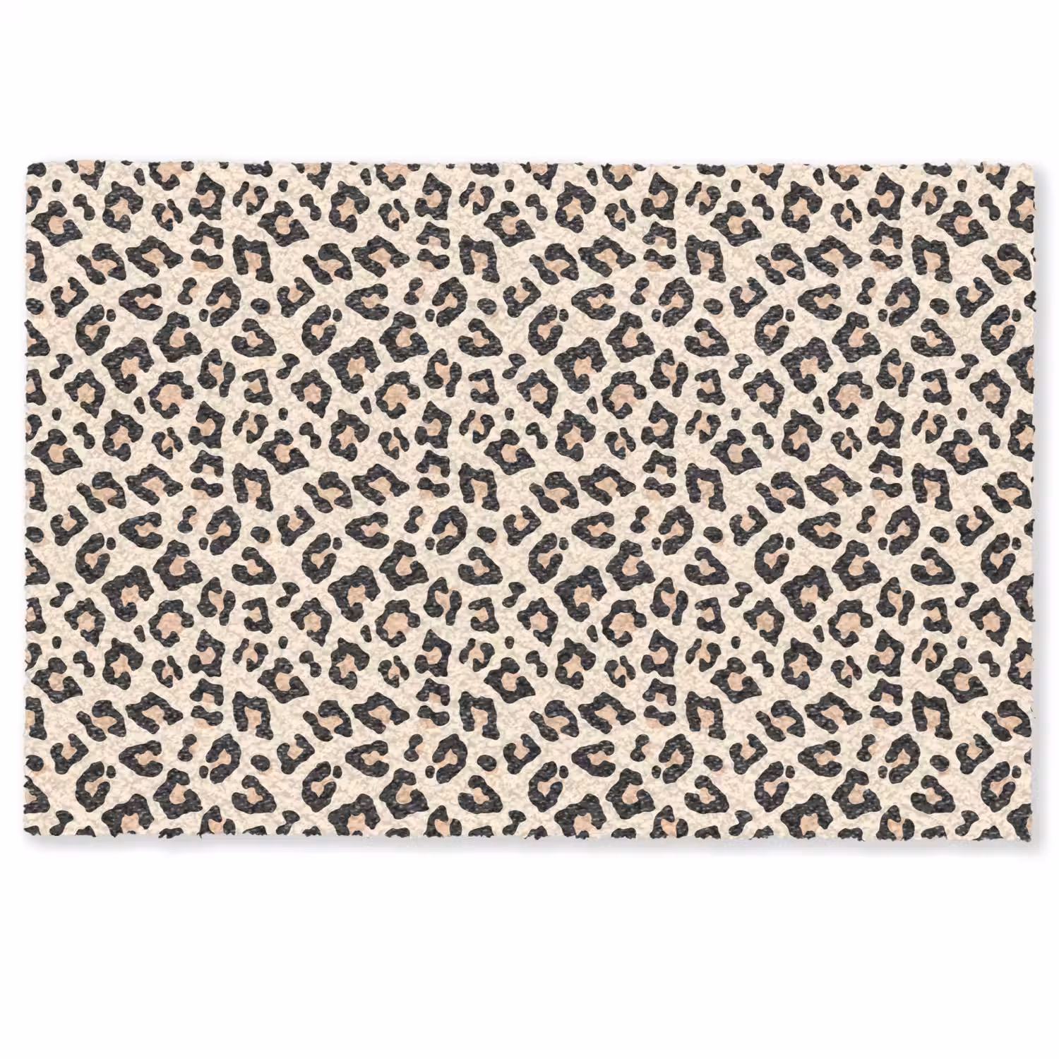 Panterprint - Patroon - Bruin Deurmat klein 898 -zkaufland3d