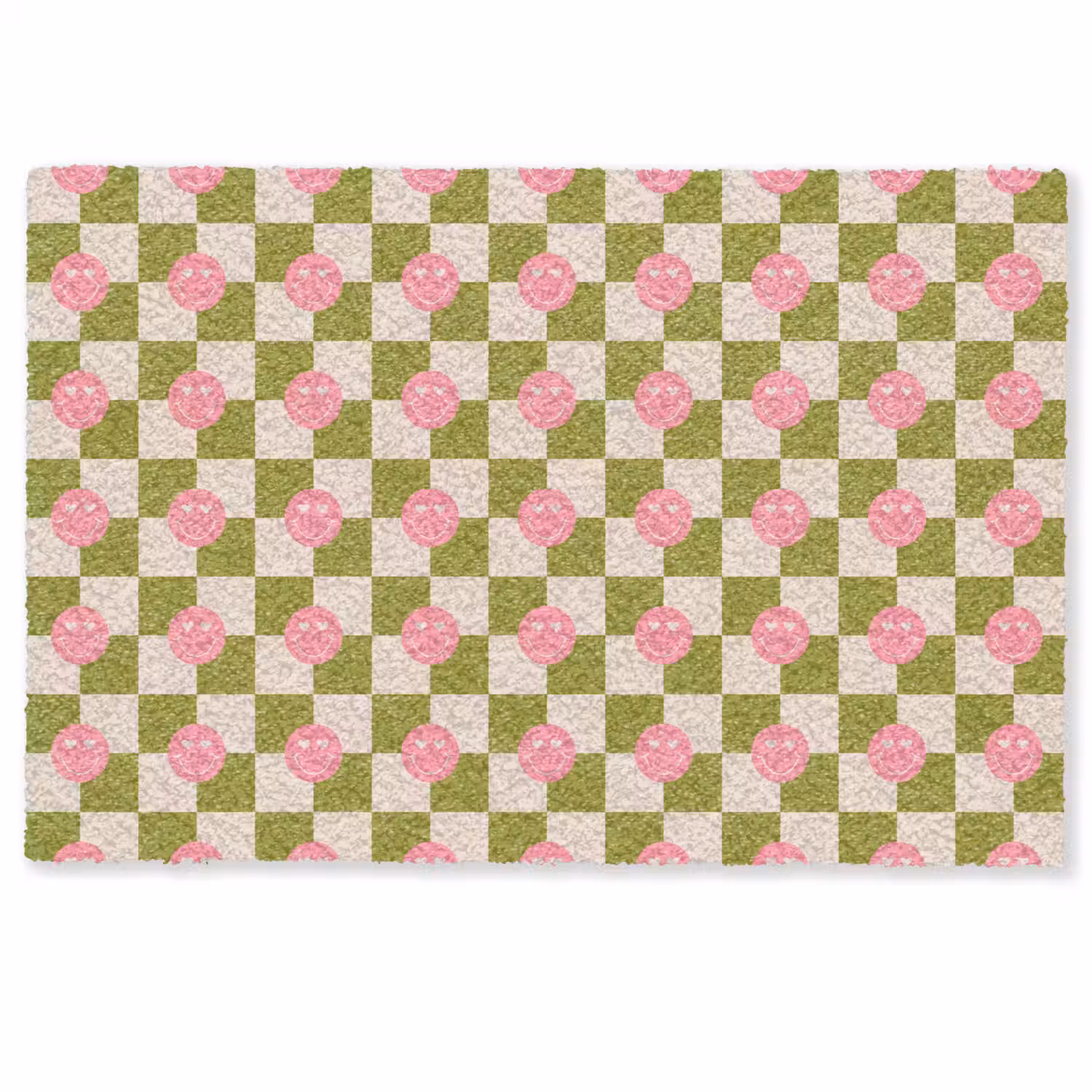 Patroon - Smileys - Blokken Deurmat klein 898 -zkaufland3d