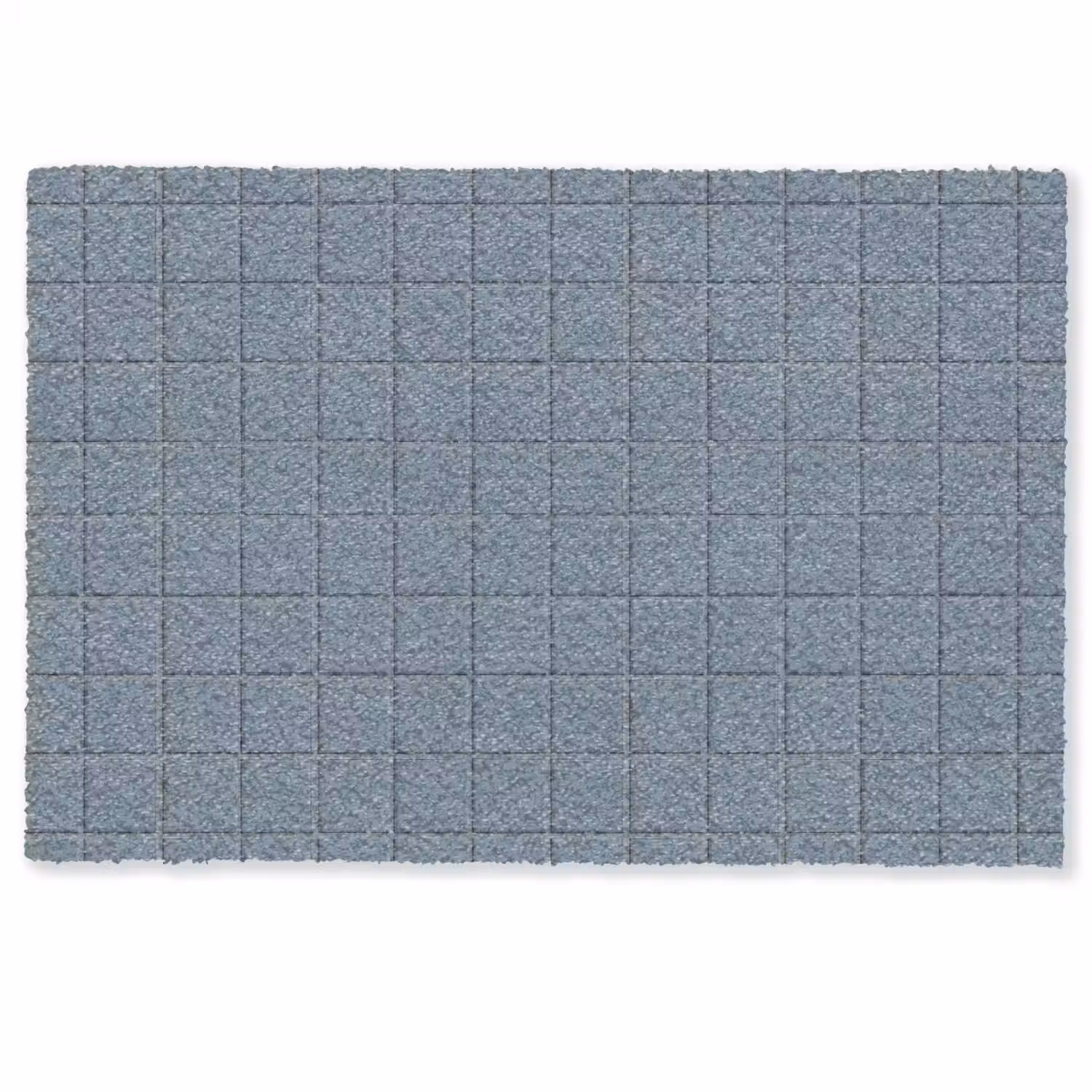 Patroon - Tegel - Blauwgrijs Deurmat klein 898 -zkaufland3d