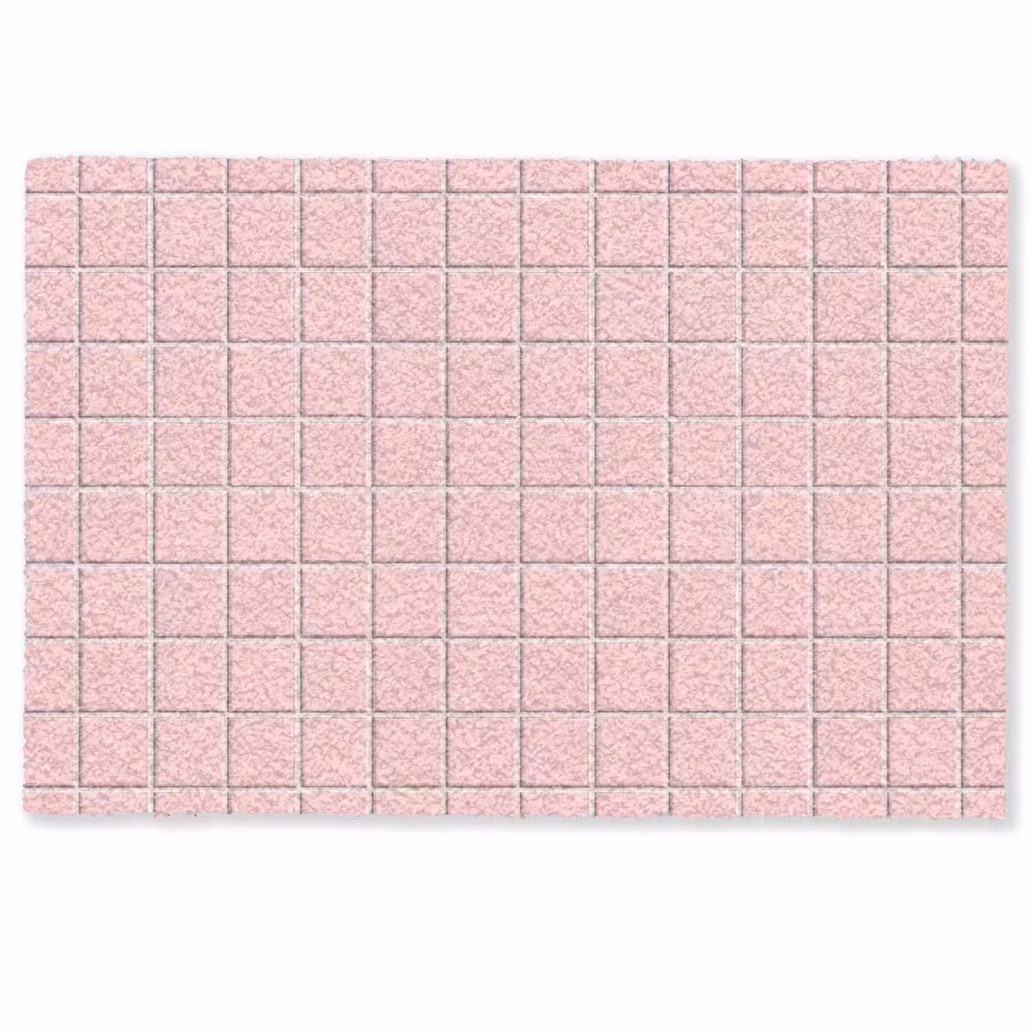 Patroon - Tegel - Pastelroze Deurmat klein 898 -zkaufland3d