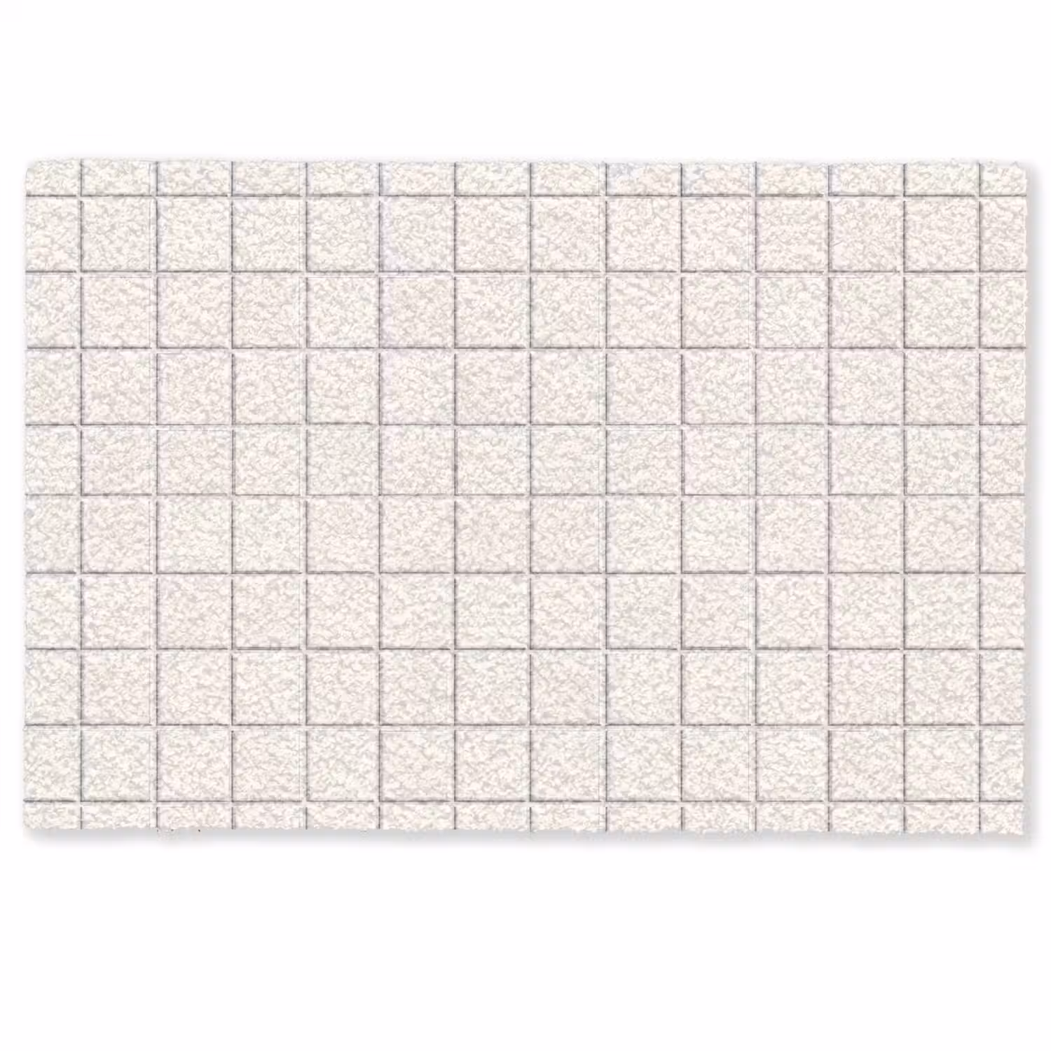 Patroon - Tegels - Wit Deurmat klein 898 -zkaufland3d