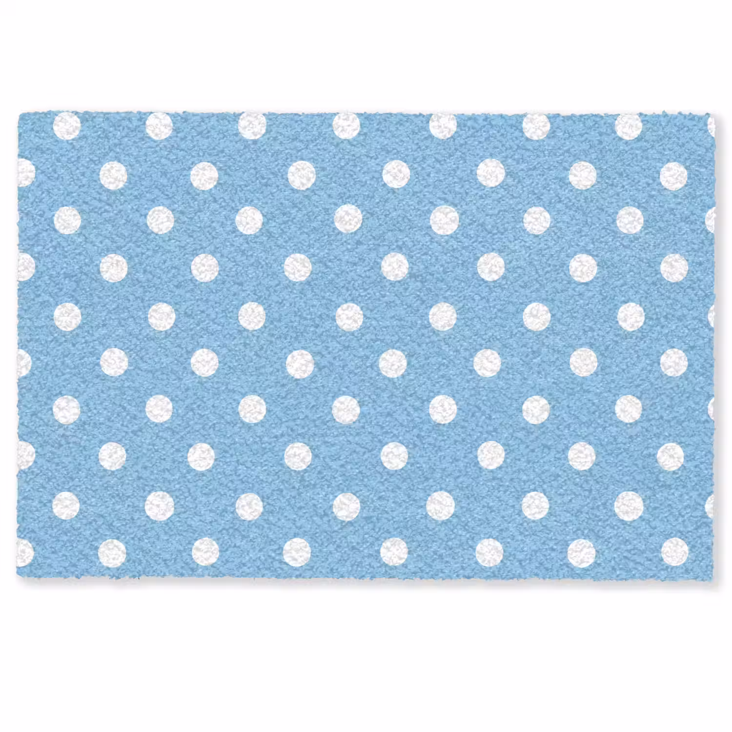 Polka - Dots - Blauw Deurmat klein 898 -zkaufland3d