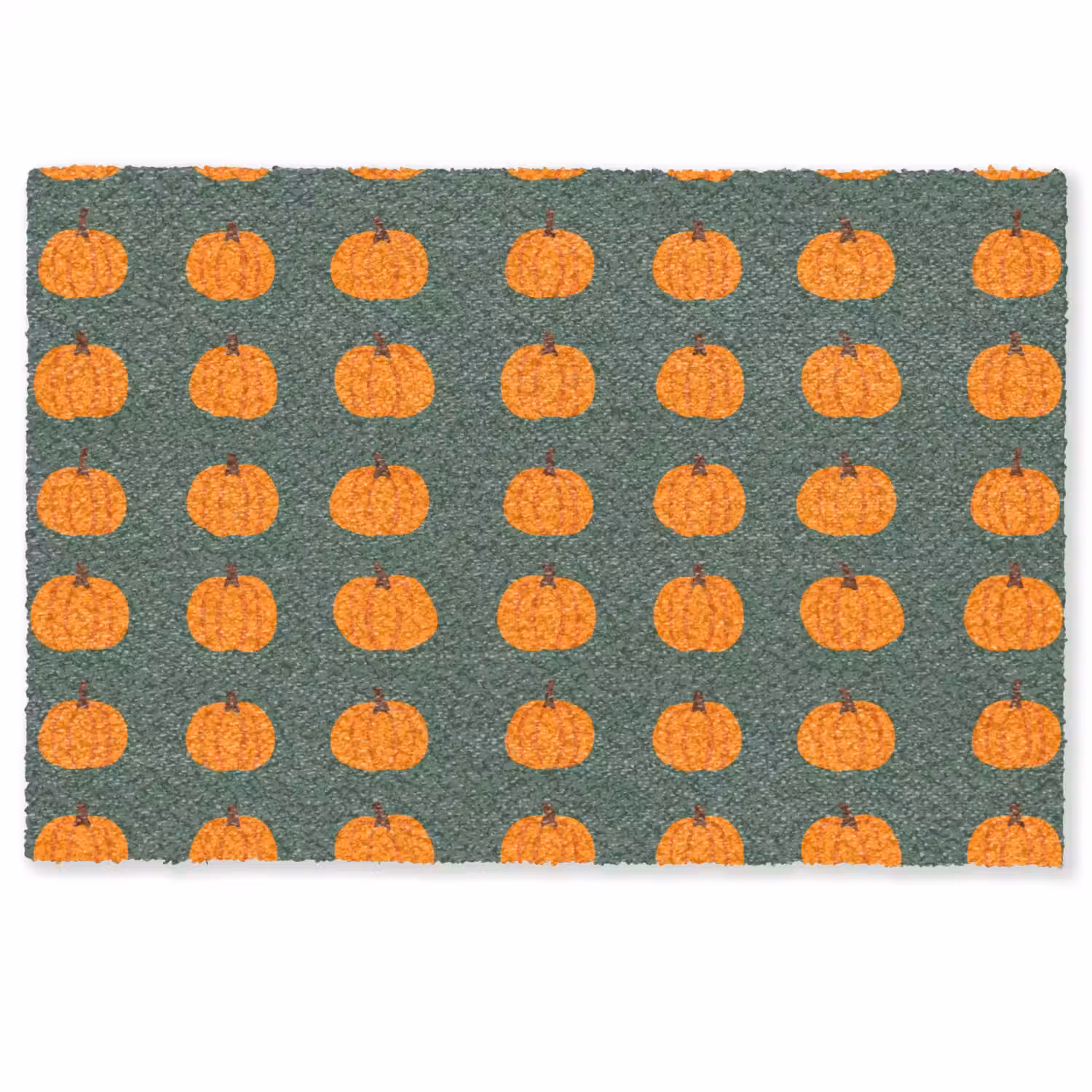 Pompoen - Patroon - Oranje Deurmat klein 898 -zkaufland3d