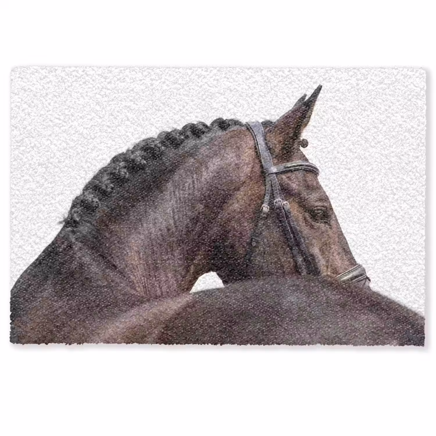 Portret - Paard - Elegant Deurmat klein -zkaufland3d
