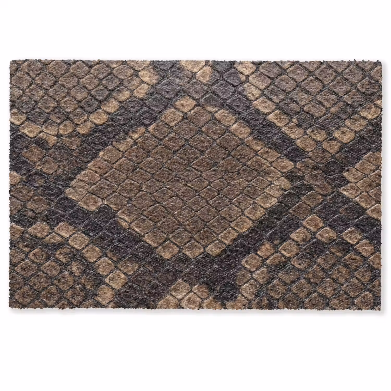 Python - Schubben - Brons Deurmat klein -zkaufland3d
