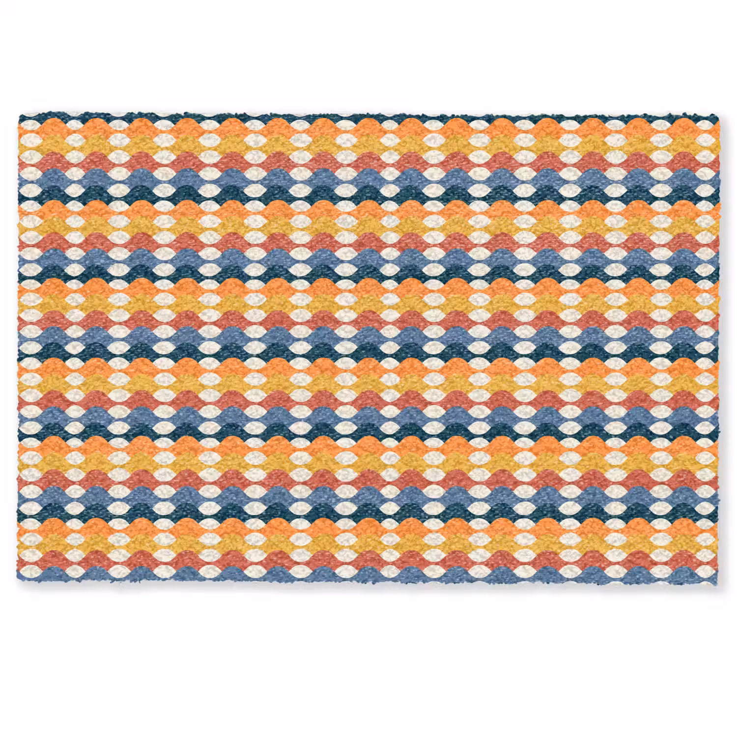 Retro - Disco - Golven Deurmat klein 898 -zkaufland3d