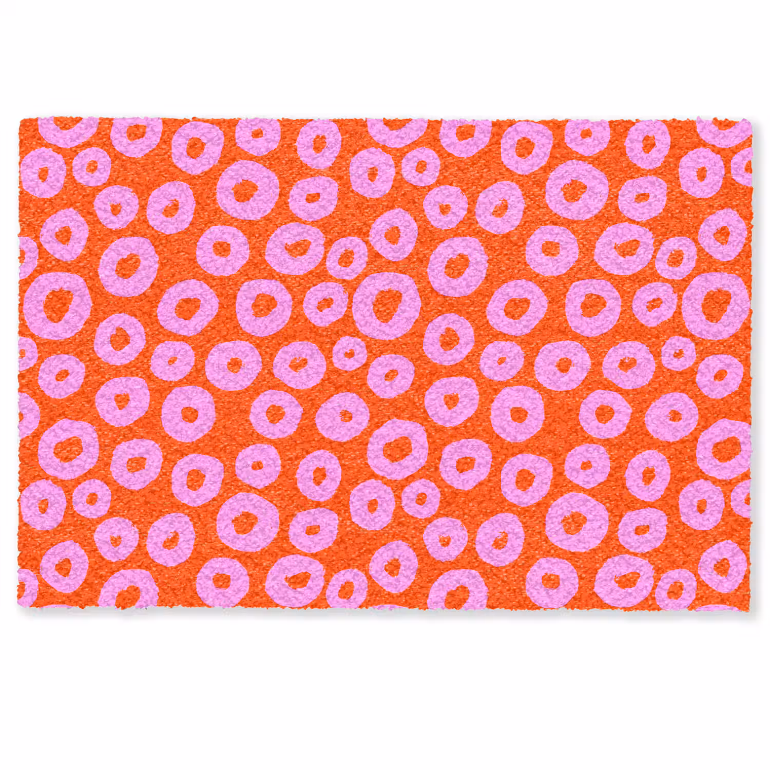 Rondjes - Roze - Rood Deurmat klein 898 -zkaufland3d