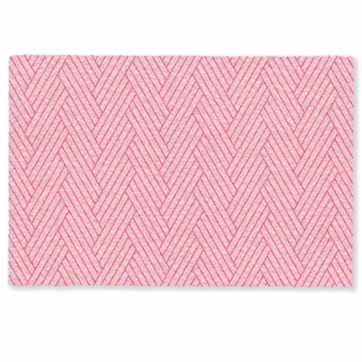 Roze - Patroon - Lijnen Deurmat klein 898 -zkaufland3d