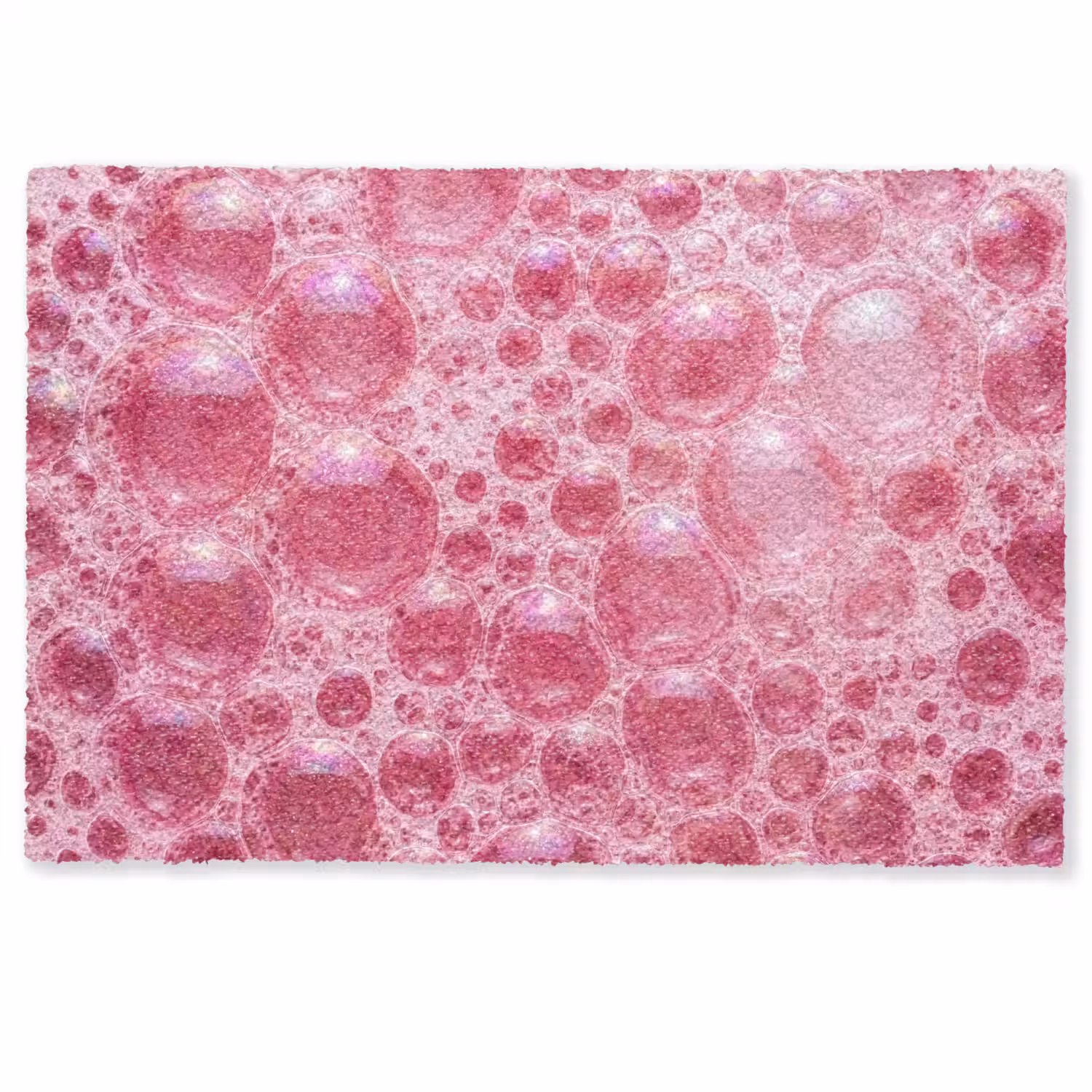 Roze - Schuim - Bubbels Deurmat klein -zkaufland3d