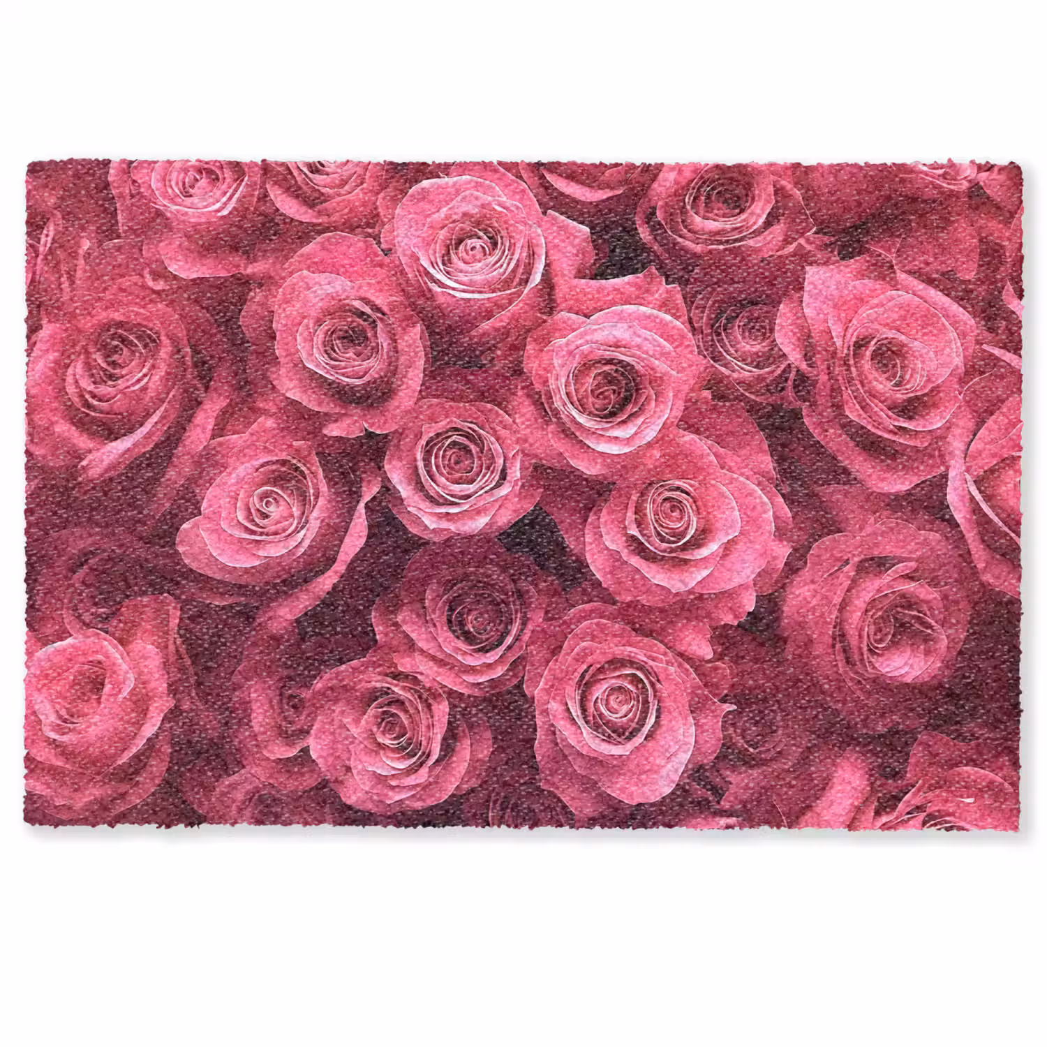 Rozen - Pink - Bloem Deurmat klein -zkaufland3d