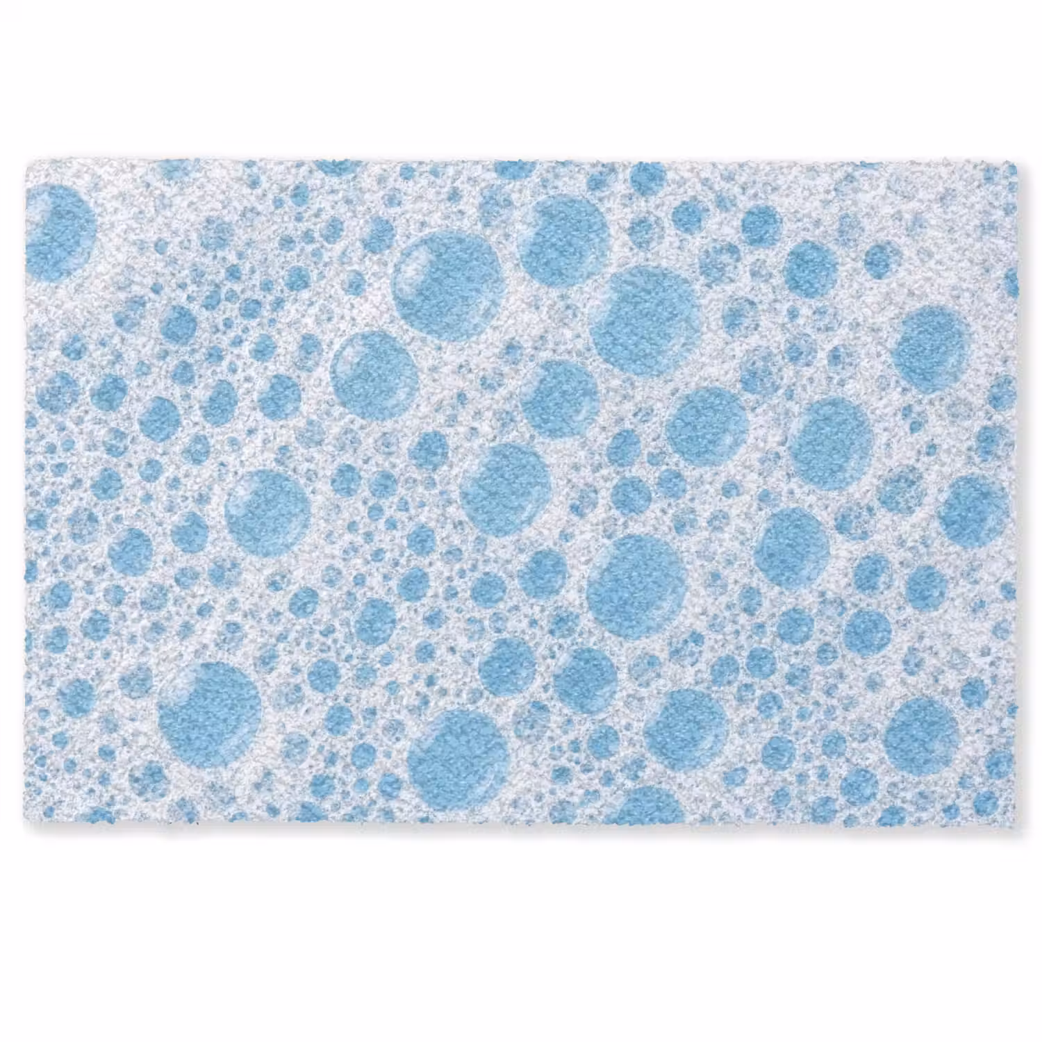 Schuim - Bubbels - Blauw Deurmat klein -zkaufland3d