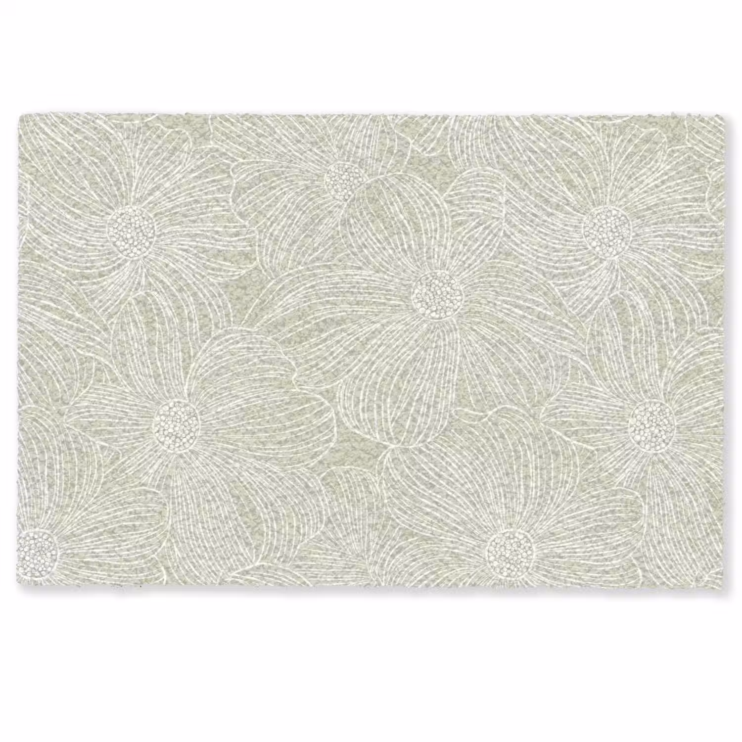 Sereen - Bloemen - Groen Deurmat klein 898 -zkaufland3d