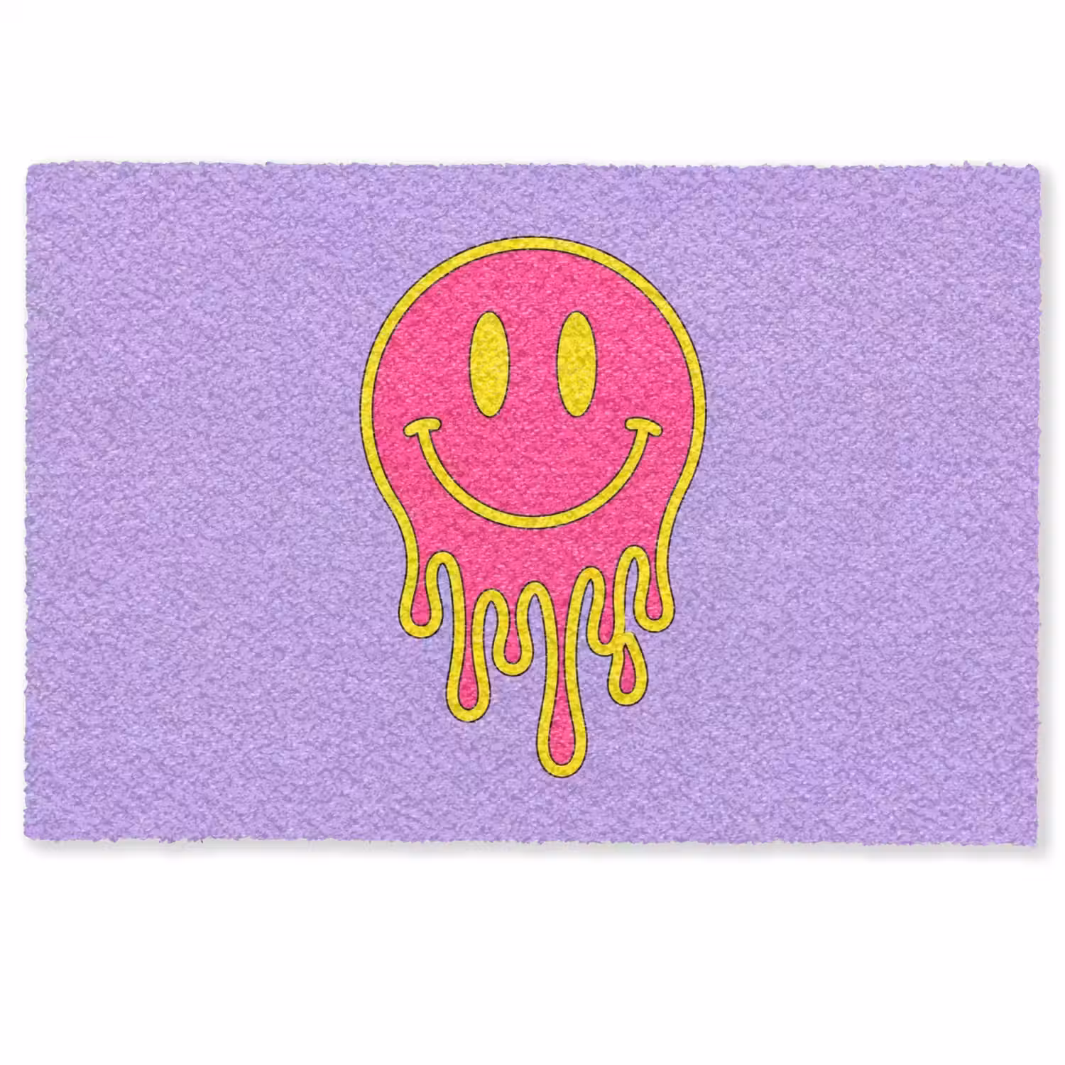 Smiley - Drip - Neon Deurmat klein -zkaufland3d