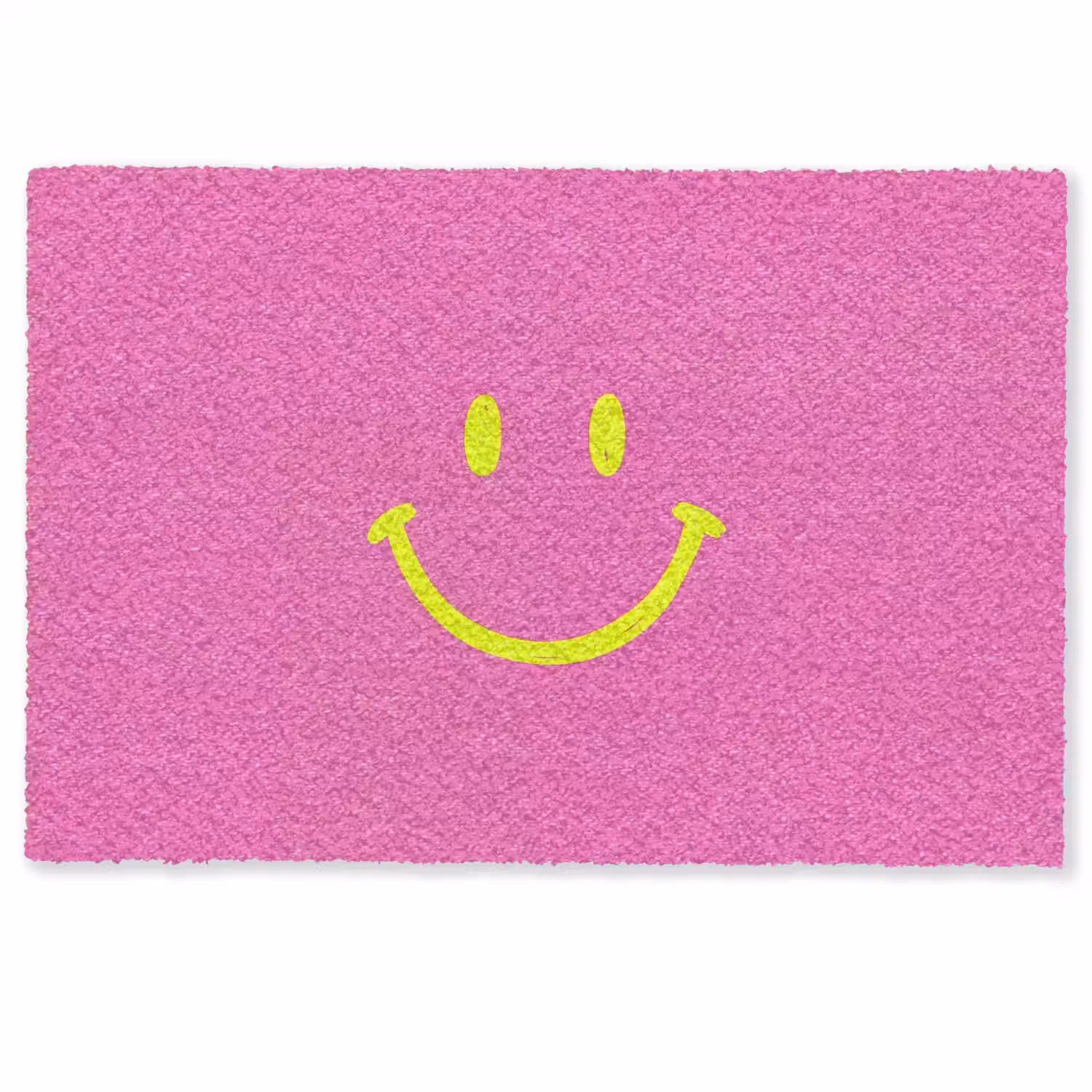 Smiley - Vrolijk - Roze Deurmat klein -zkaufland3d