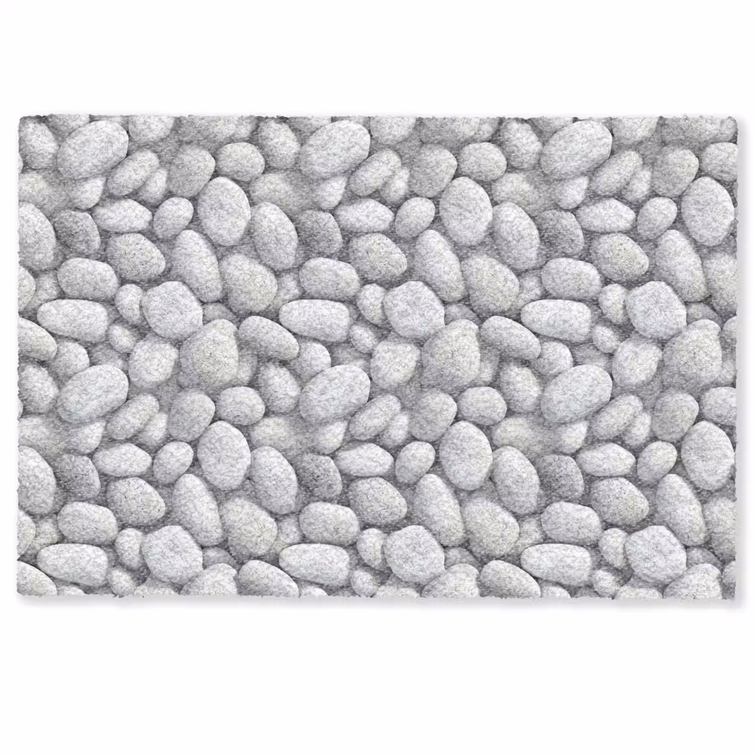 Steentjes - Grijs - Ovaal Deurmat klein 898 -zkaufland3d