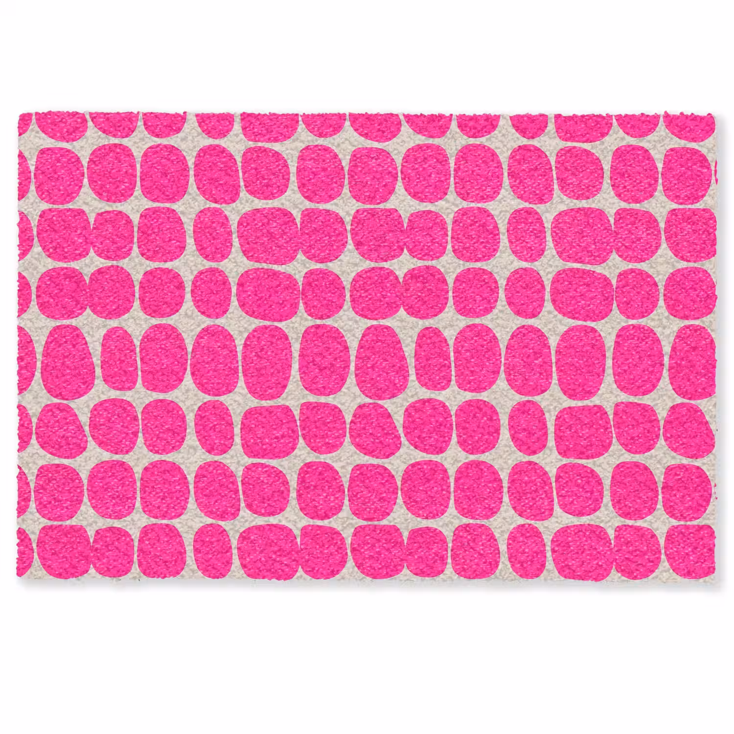 Stippen - Patroon - Roze Deurmat klein 898 -zkaufland3d