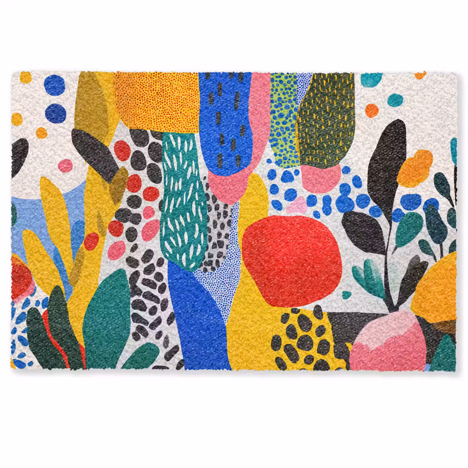 Stippen - Vormen - Modern - Kleuren Deurmat klein -zkaufland3d