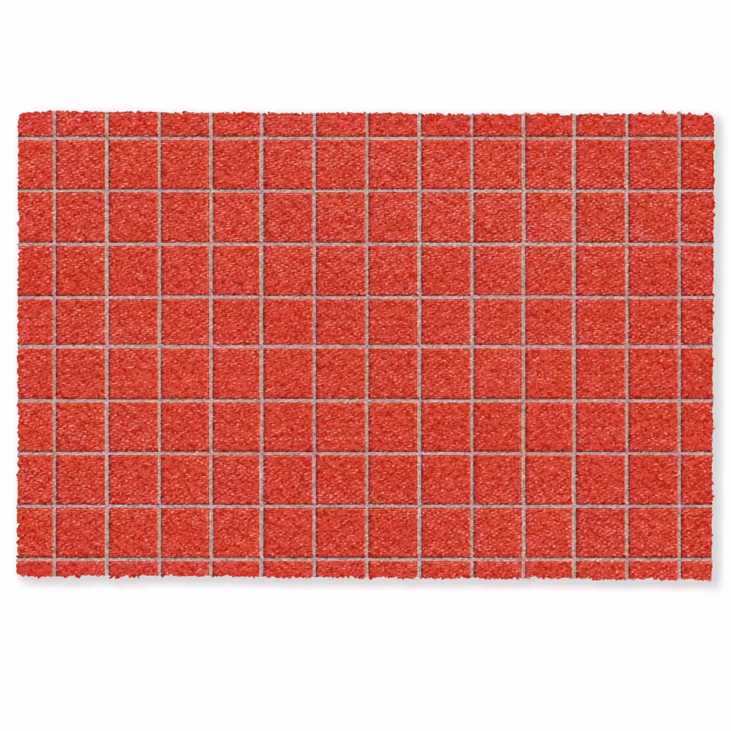 Tegel - Patroon - Kersen - Rood Deurmat klein 898 -zkaufland3d