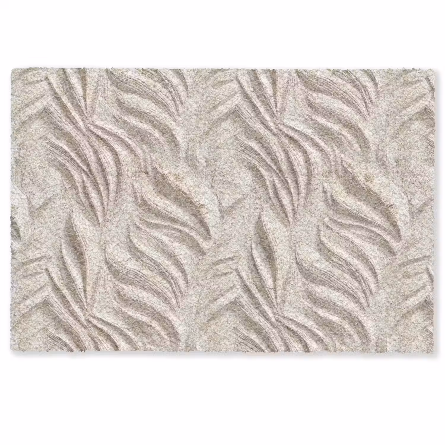 Textuur - Reliëf - Beige Deurmat klein 898 -zkaufland3d