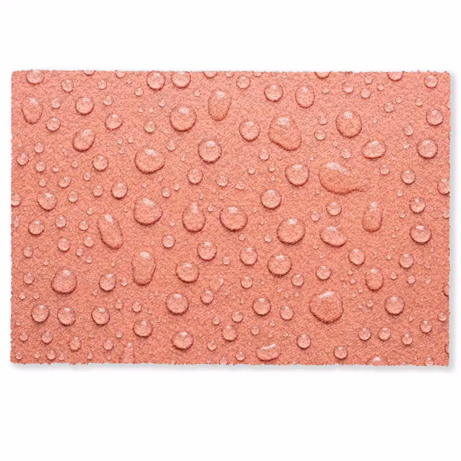 Water - Druppels - Roze Deurmat klein -zkaufland3d