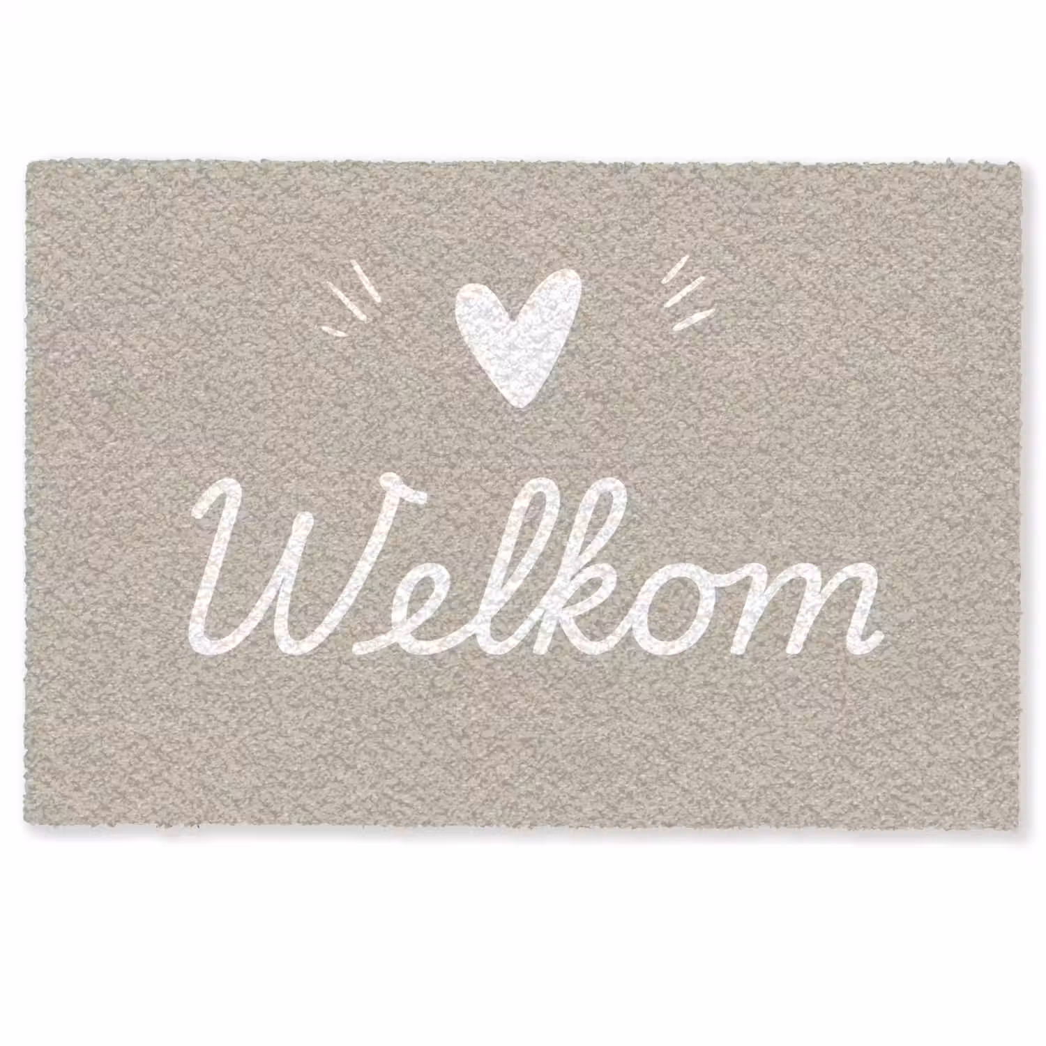 Welkom - Beige Deurmat klein -zkaufland3d