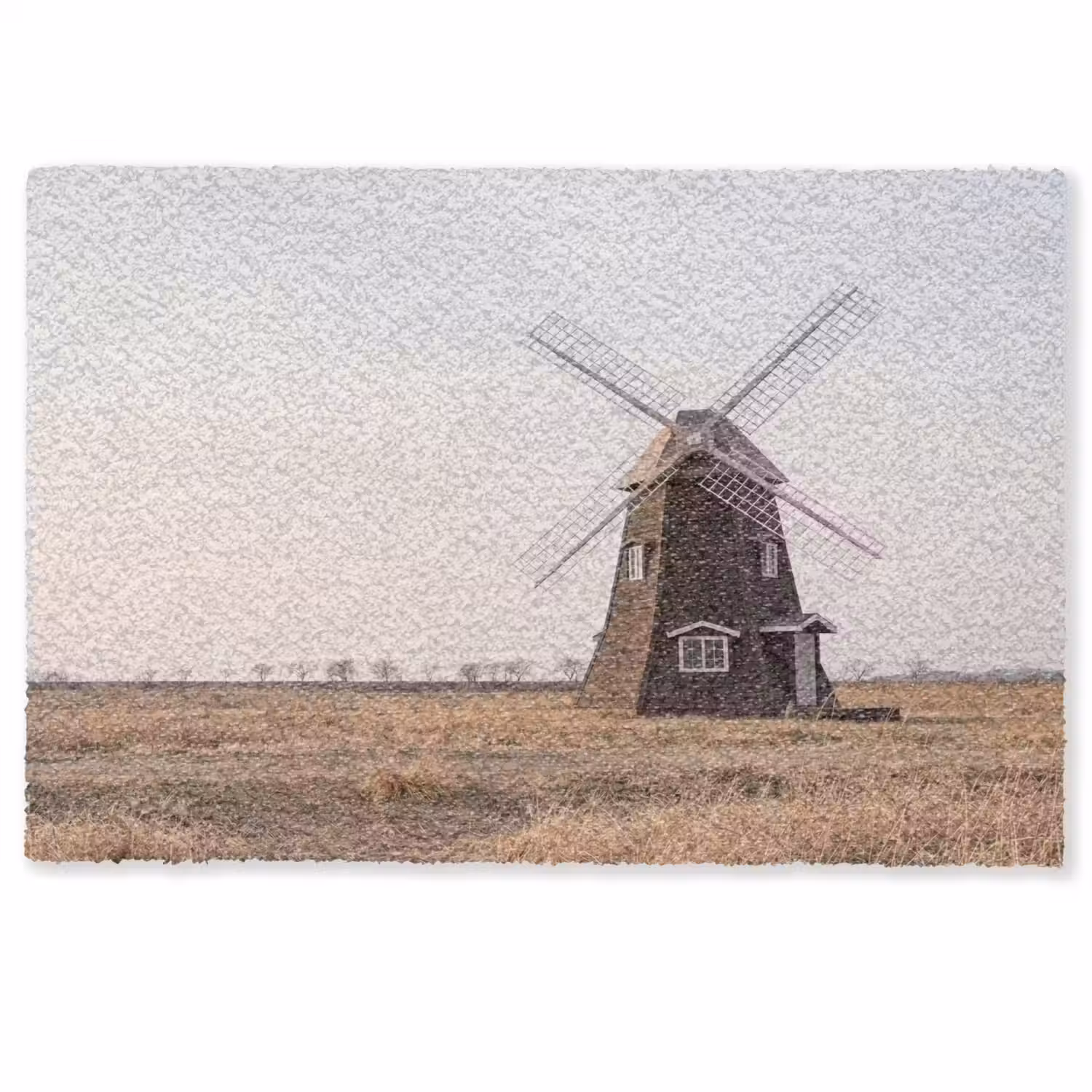 Windmolens - Landschap - Veld Deurmat klein -zkaufland3d