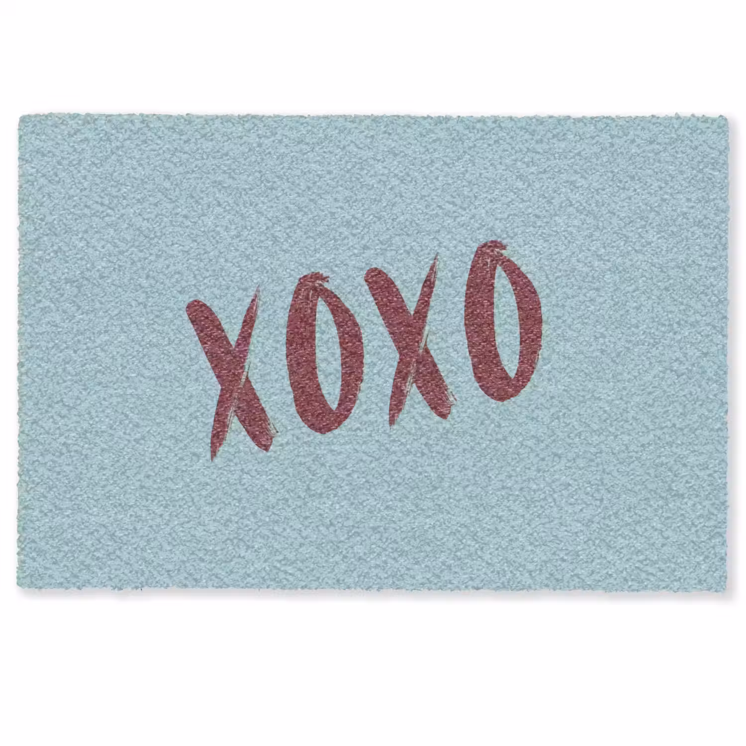 XOXO - Blauw - Rood Deurmat klein -zkaufland3d
