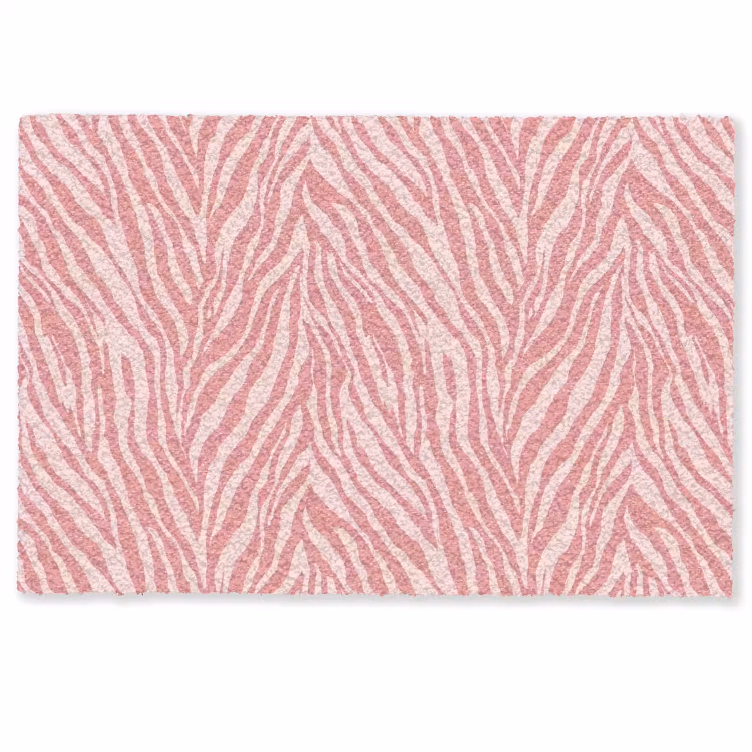 Zebra - Print - Roze Deurmat klein 898 -zkaufland3d