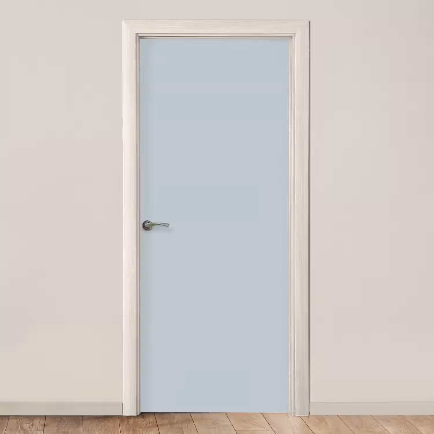 Blue - Bay - Blauw deurposter klein 289 -3d_beige