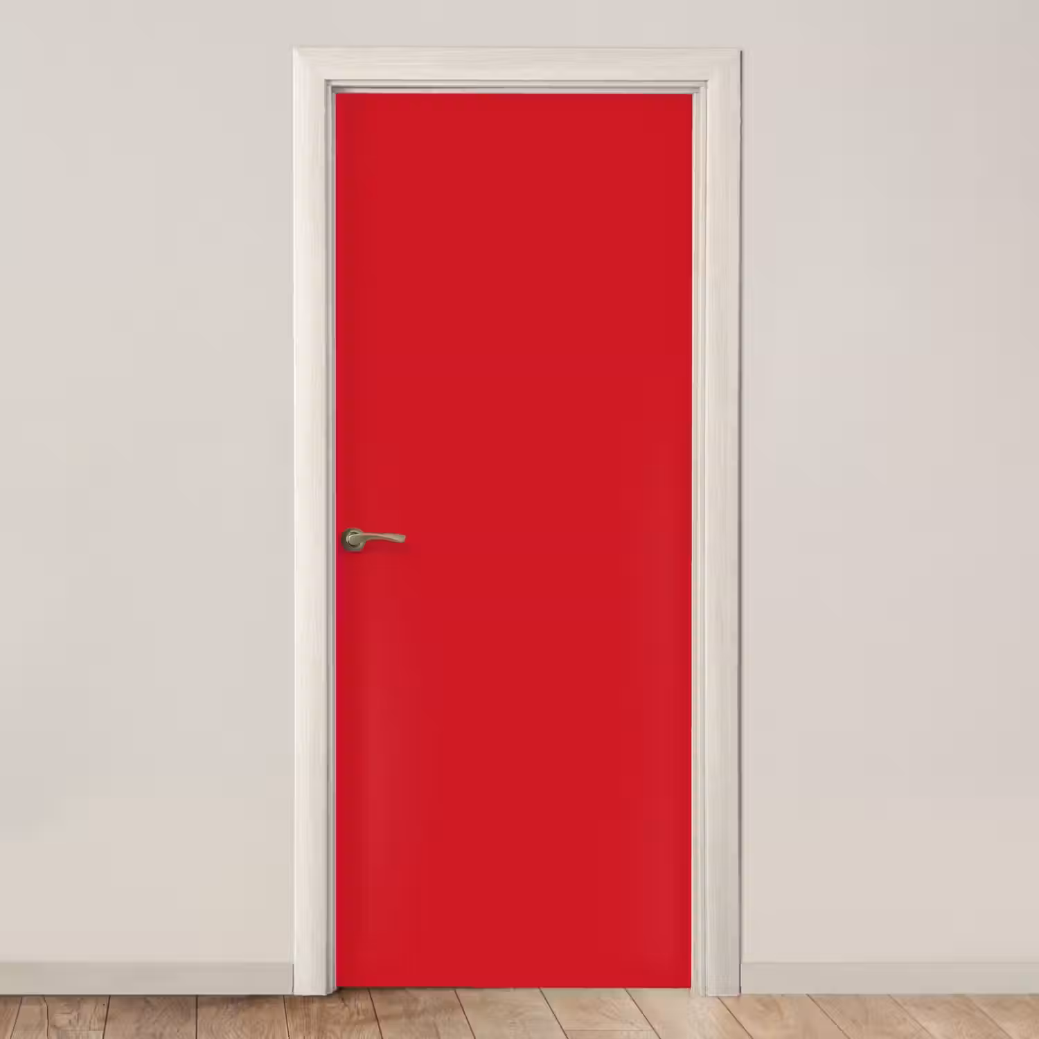 Crimson - Velvet - Rood deurposter klein 289 -3d_beige