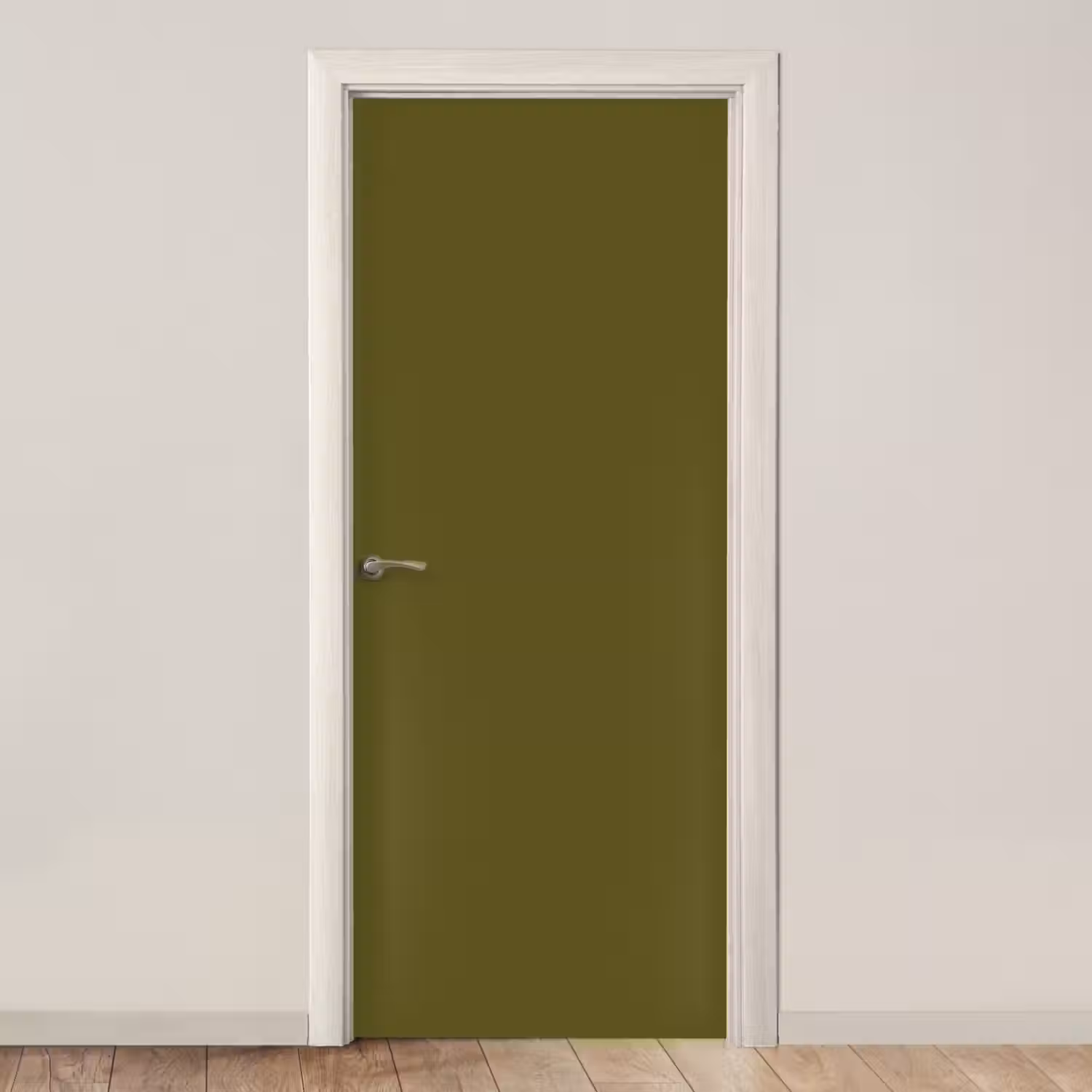 Dark - Olive - Groen deurposter klein 289 -3d_beige