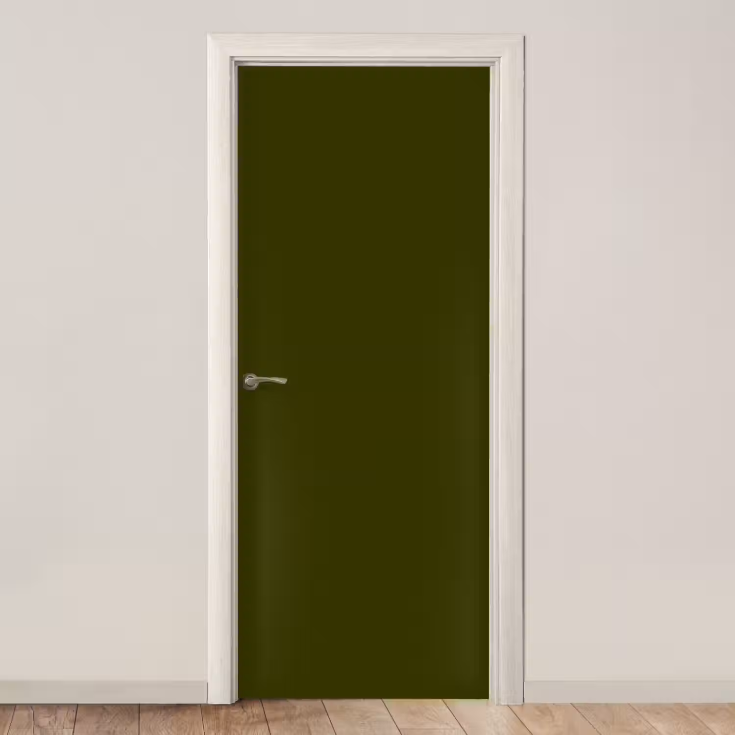 Dark - Olive - Groen deurposter klein 289 -3d_beige