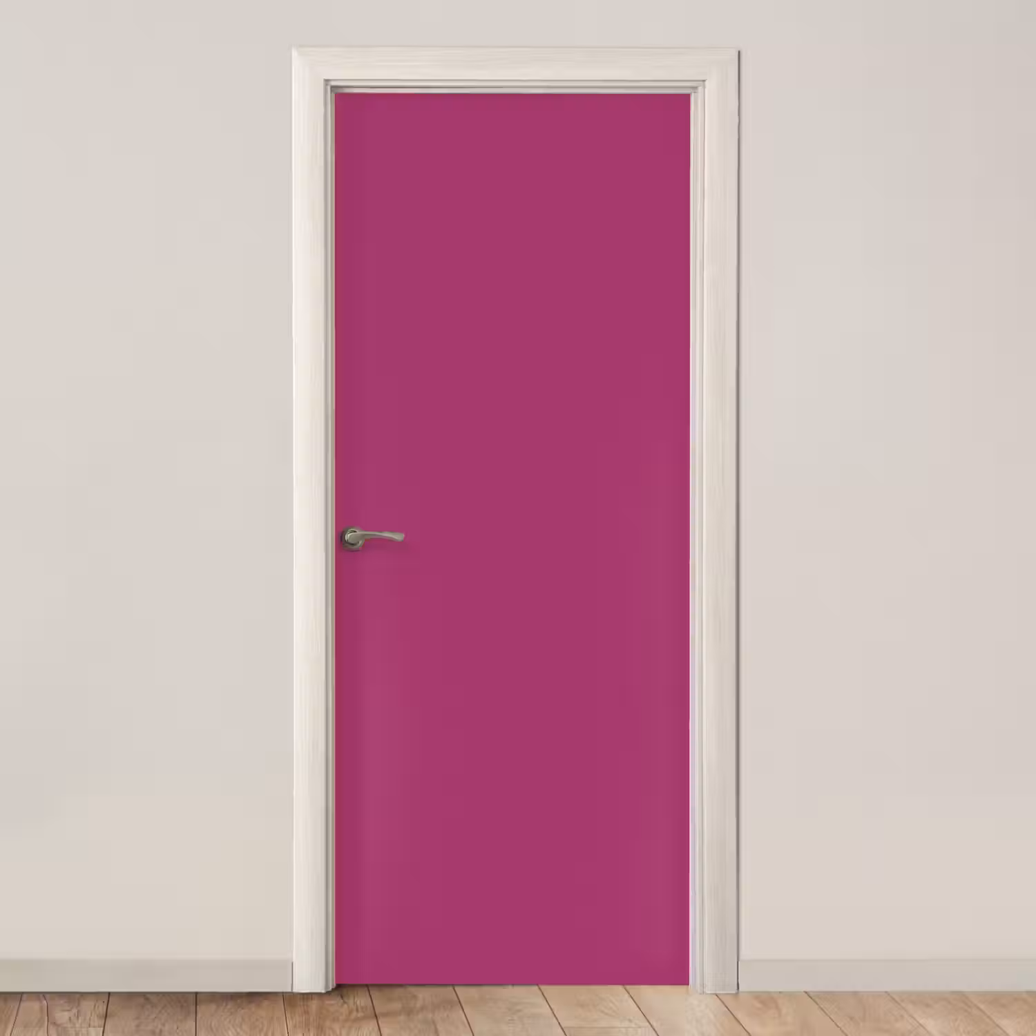 Deep - Magenta - Paars deurposter klein 289 -3d_beige