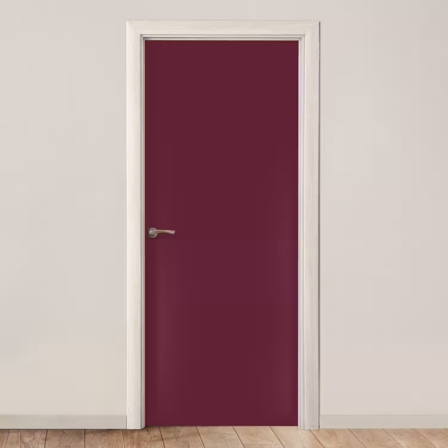Deep - Plum - Paars deurposter klein 289 -3d_beige
