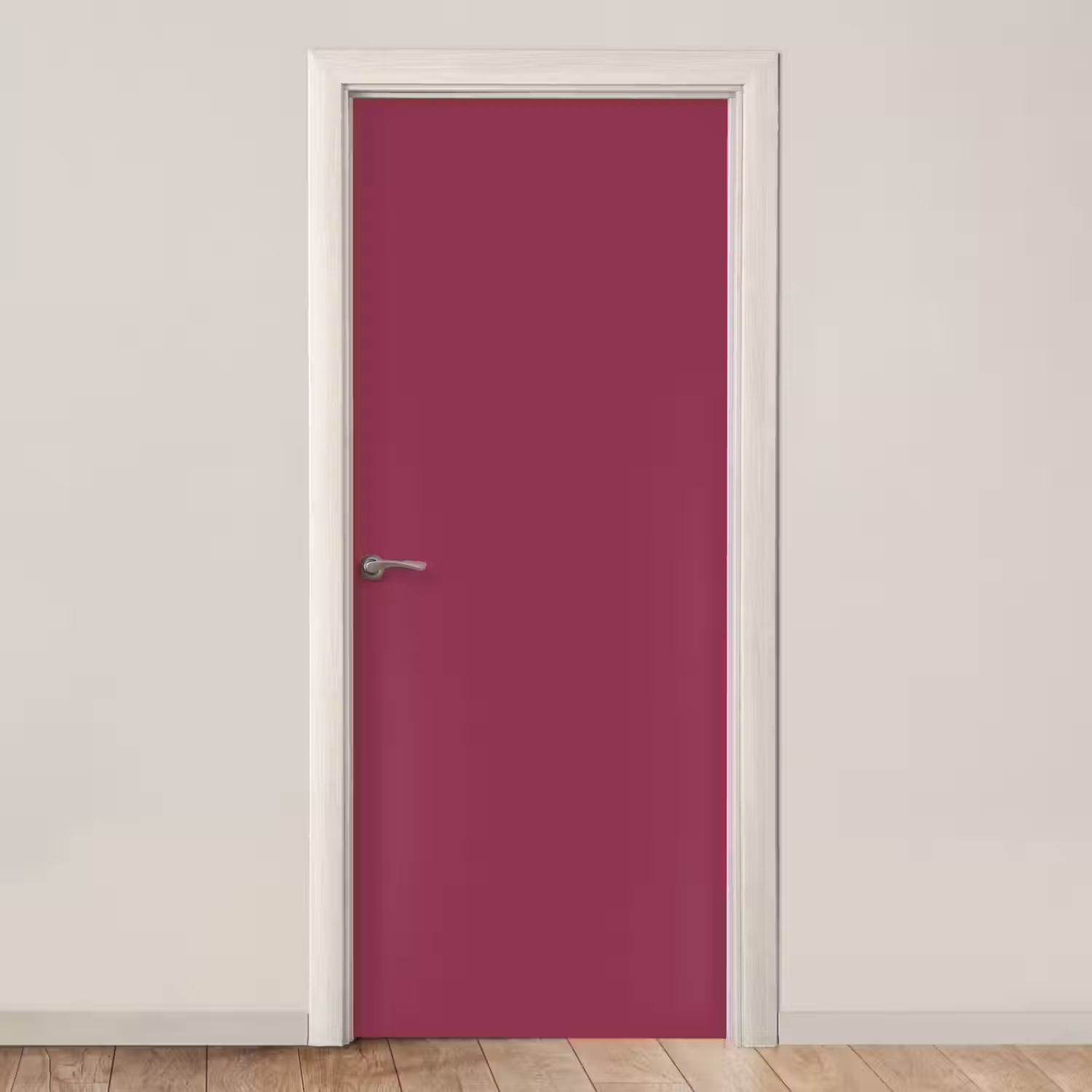 Deep - Rasberry - Rood deurposter klein 289 -3d_beige