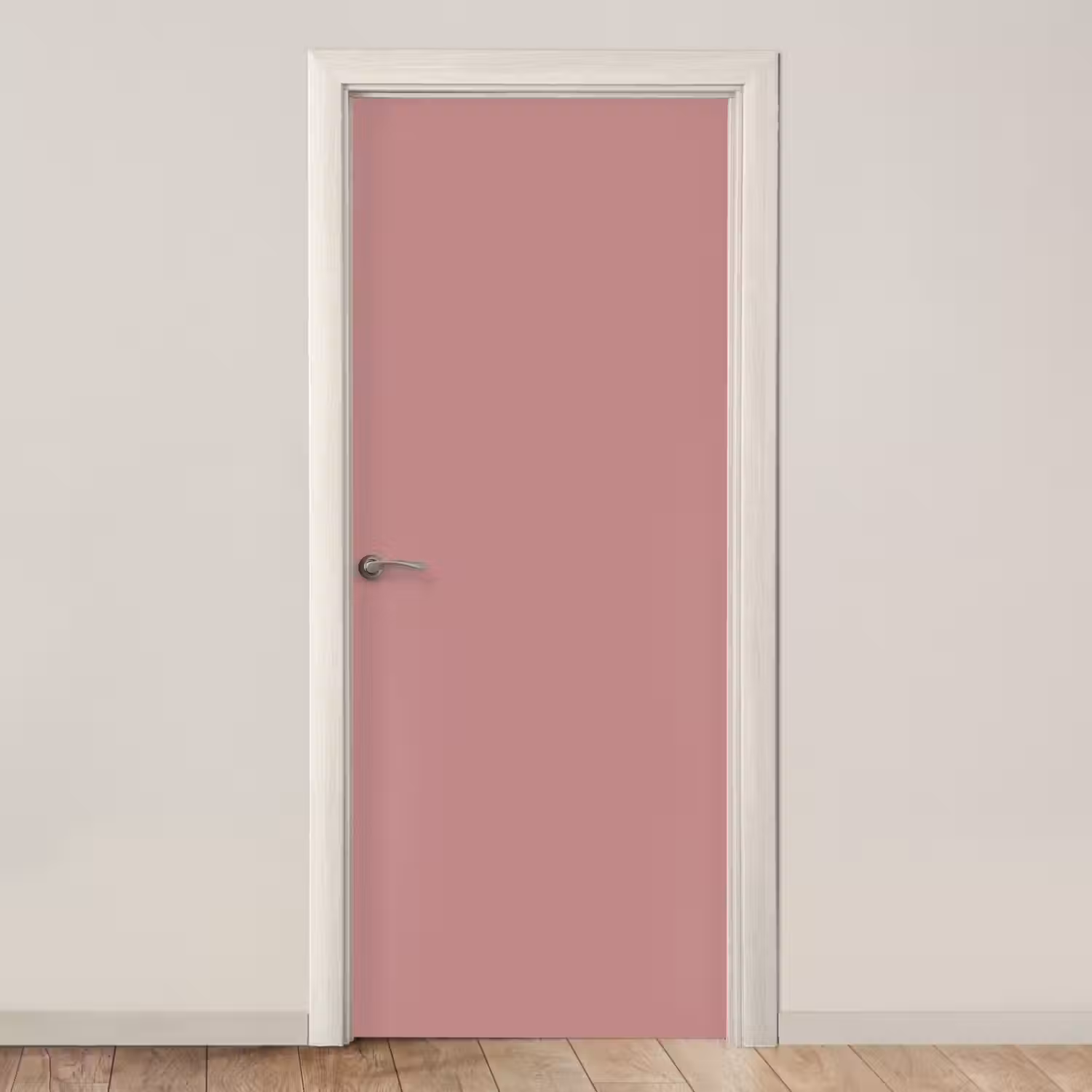 Dusty - Rose - Roze deurposter klein 289 -3d_beige