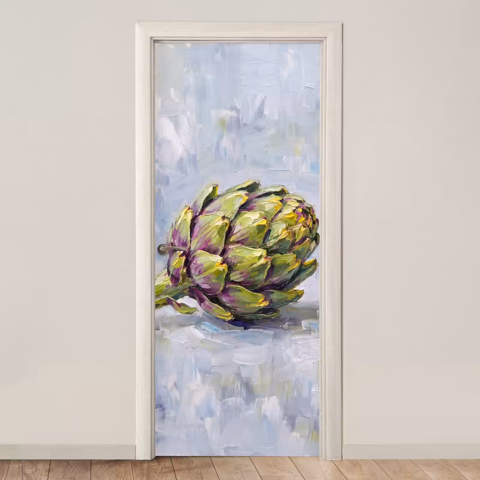 Deursticker - Eten - Artisjok - Modern - Eten - Artisjok - Modern deurposter klein