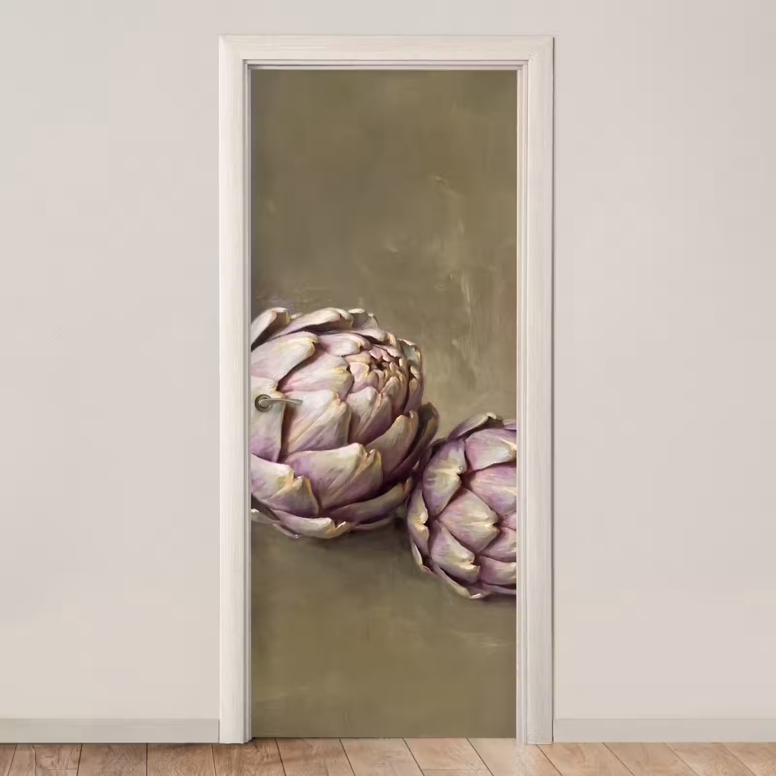 Deursticker - Groente - Stilleven - Schilderij - Groente - Stilleven - Schilderij deurposter klein