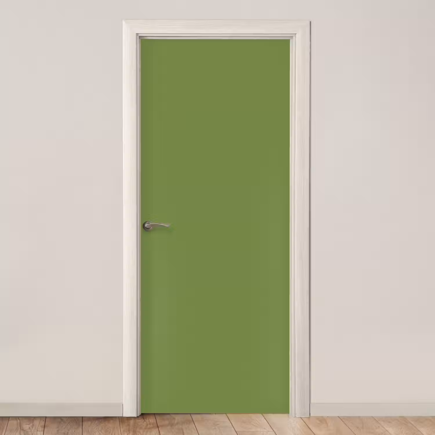 Moss - Green - Groen deurposter klein 289 -3d_beige