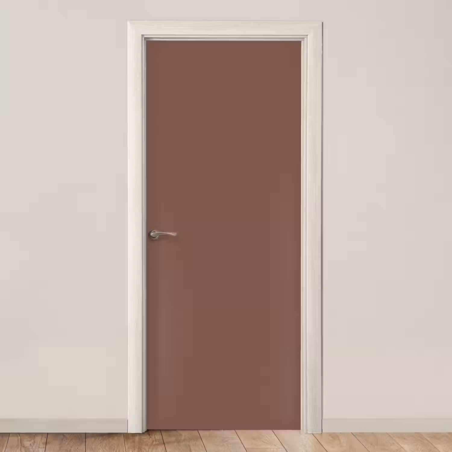 Muted - Chestnut - Bruin deurposter klein 289 -3d_beige
