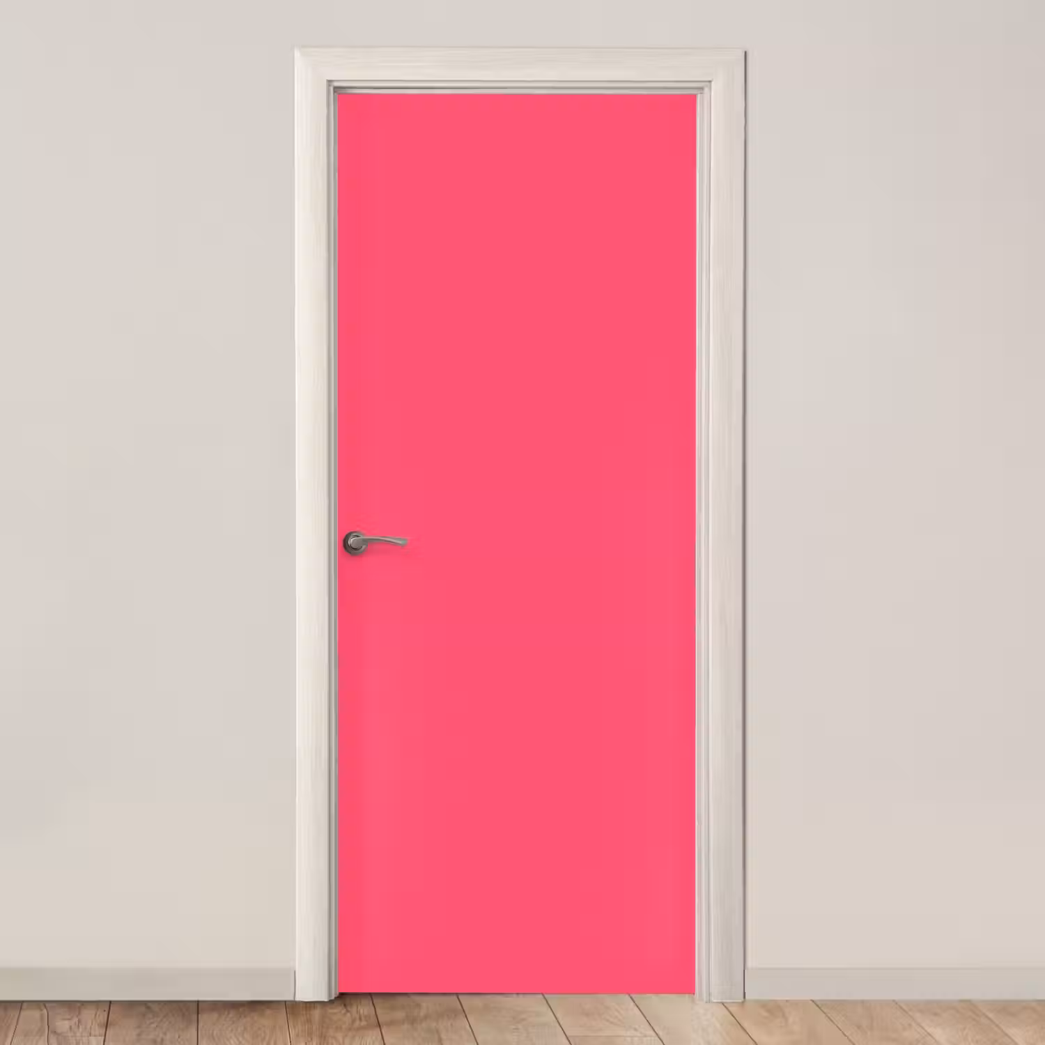 Neon - Flamingo - Roze deurposter klein 289 -3d_beige