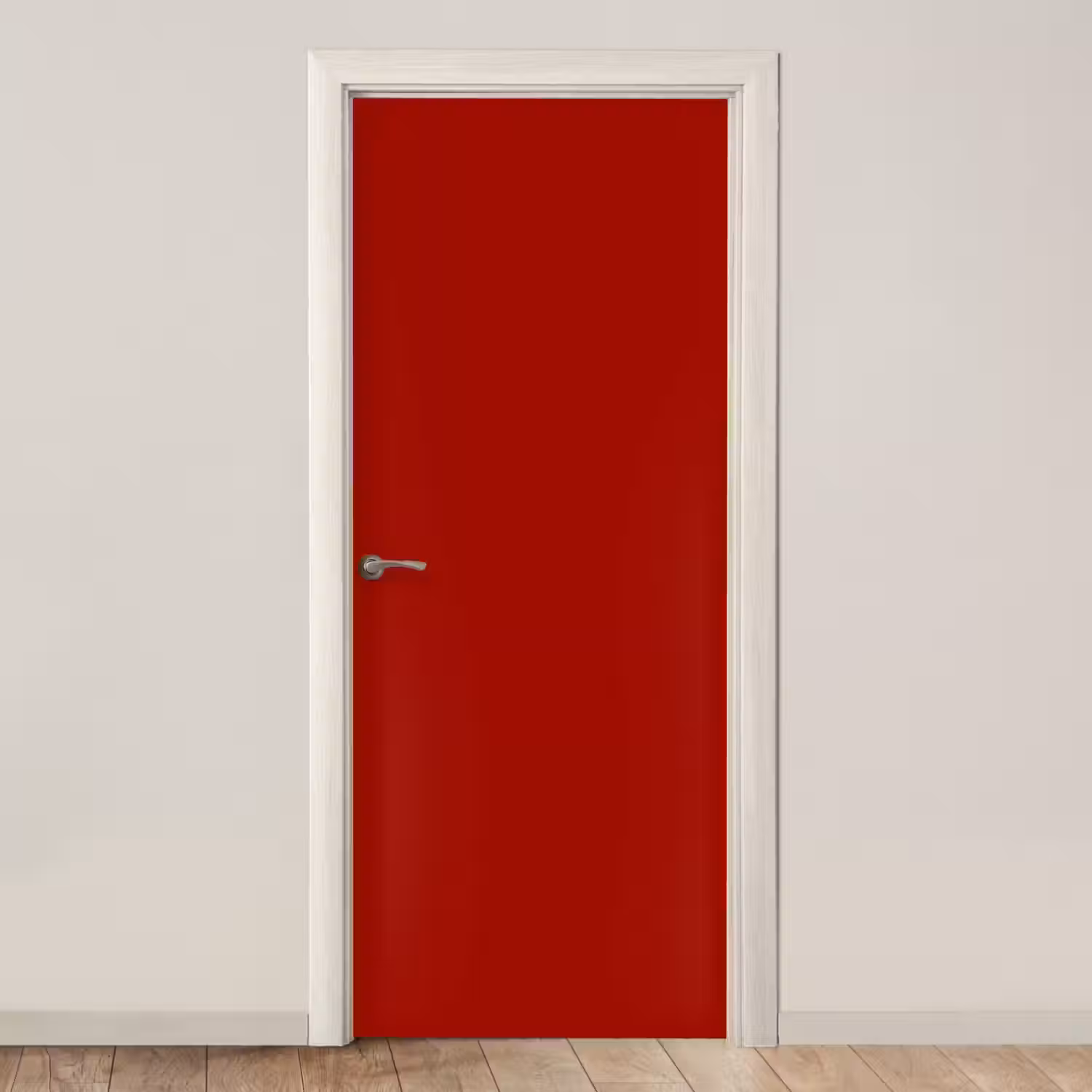 Oxblood - Maroon - Rood deurposter klein 289 -3d_beige