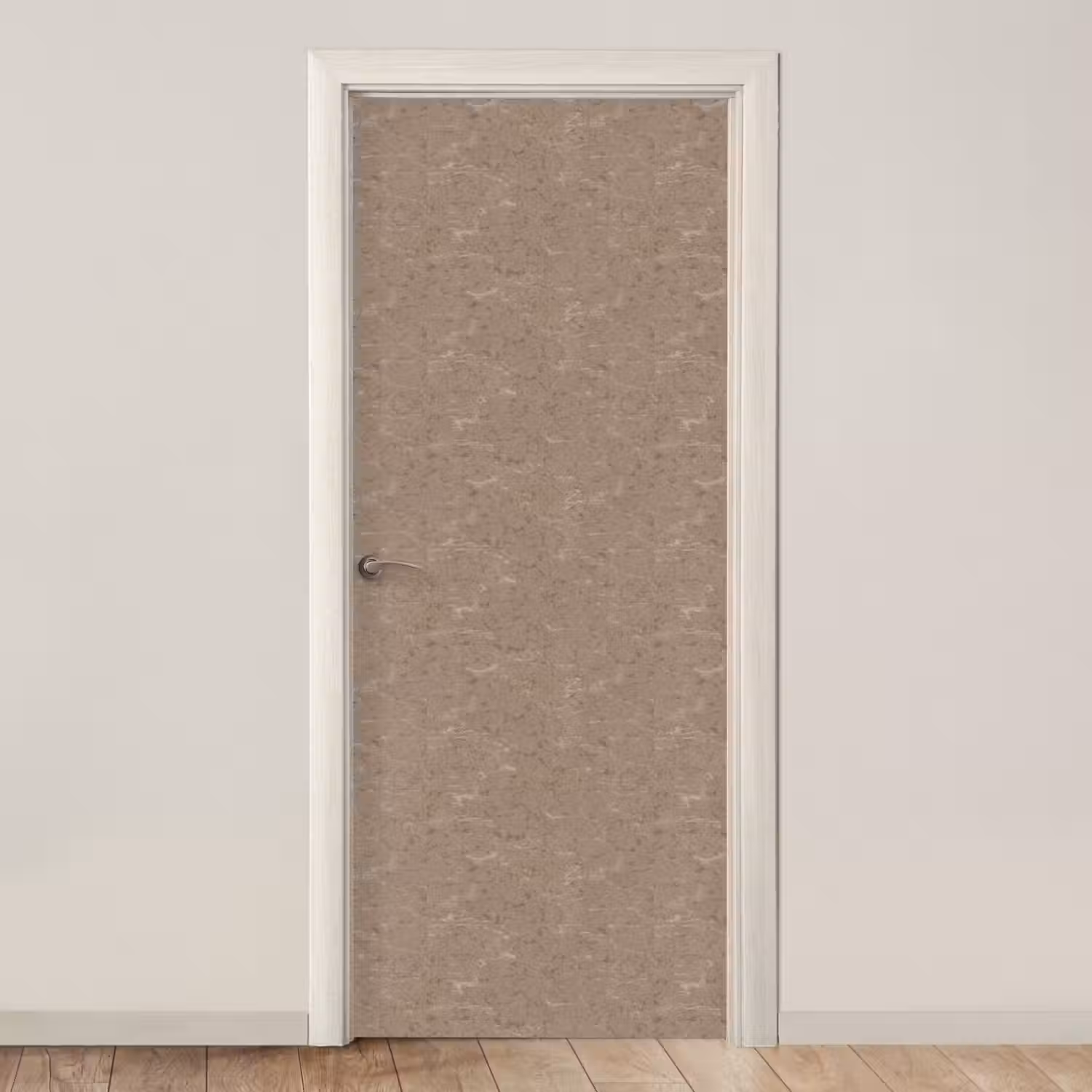 Patroon - Kalksteen - Beige deurposter klein 289 -3d_beige