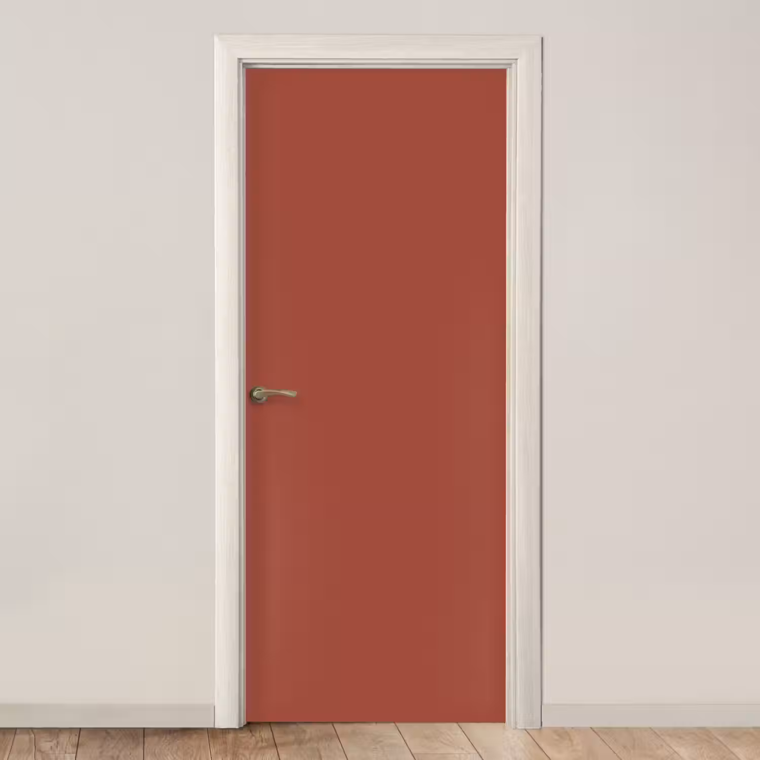 Rustic - Terracotta - Oranje deurposter klein 289 -3d_beige