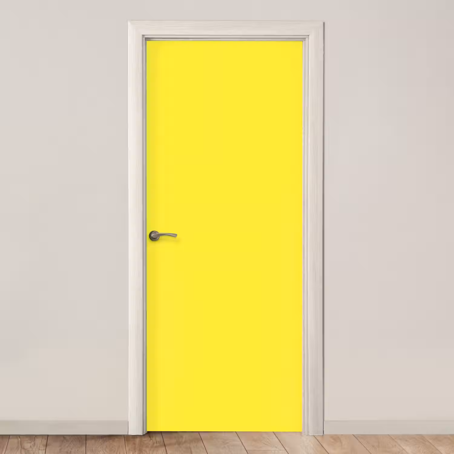 Soft - Custard - Geel deurposter klein 289 -3d_beige
