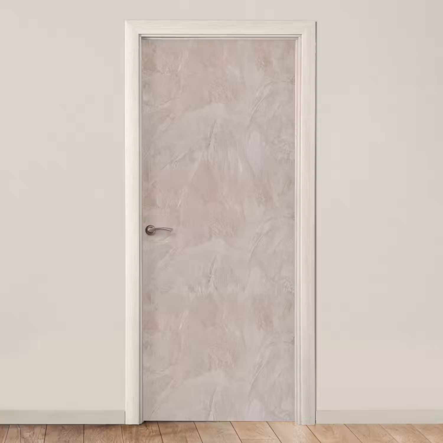 Textuur - Wand - Modern - Beige - Abstract deurposter klein -3d_beige